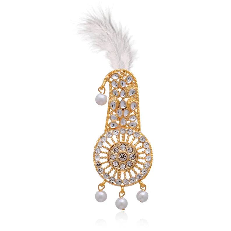 Men's turban broach For Ethnic Look