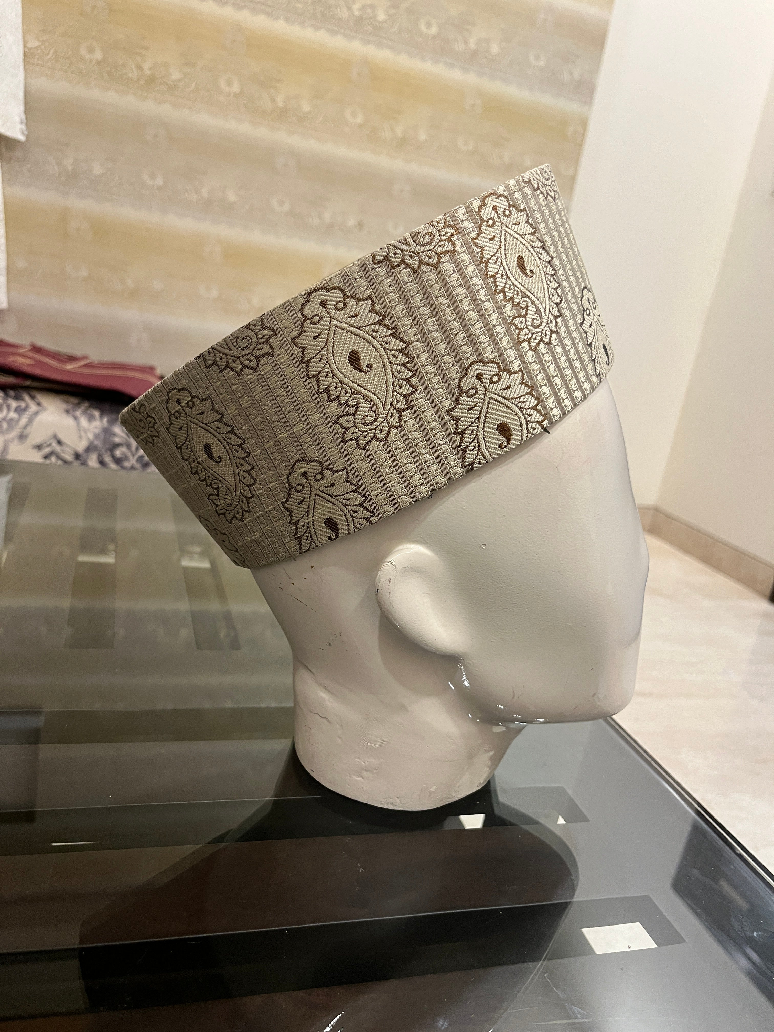 African Kente Kufi Hat, Kofi Hat, Ankara Cap, African Men Hat, Choir, Black History Month Men Accessory