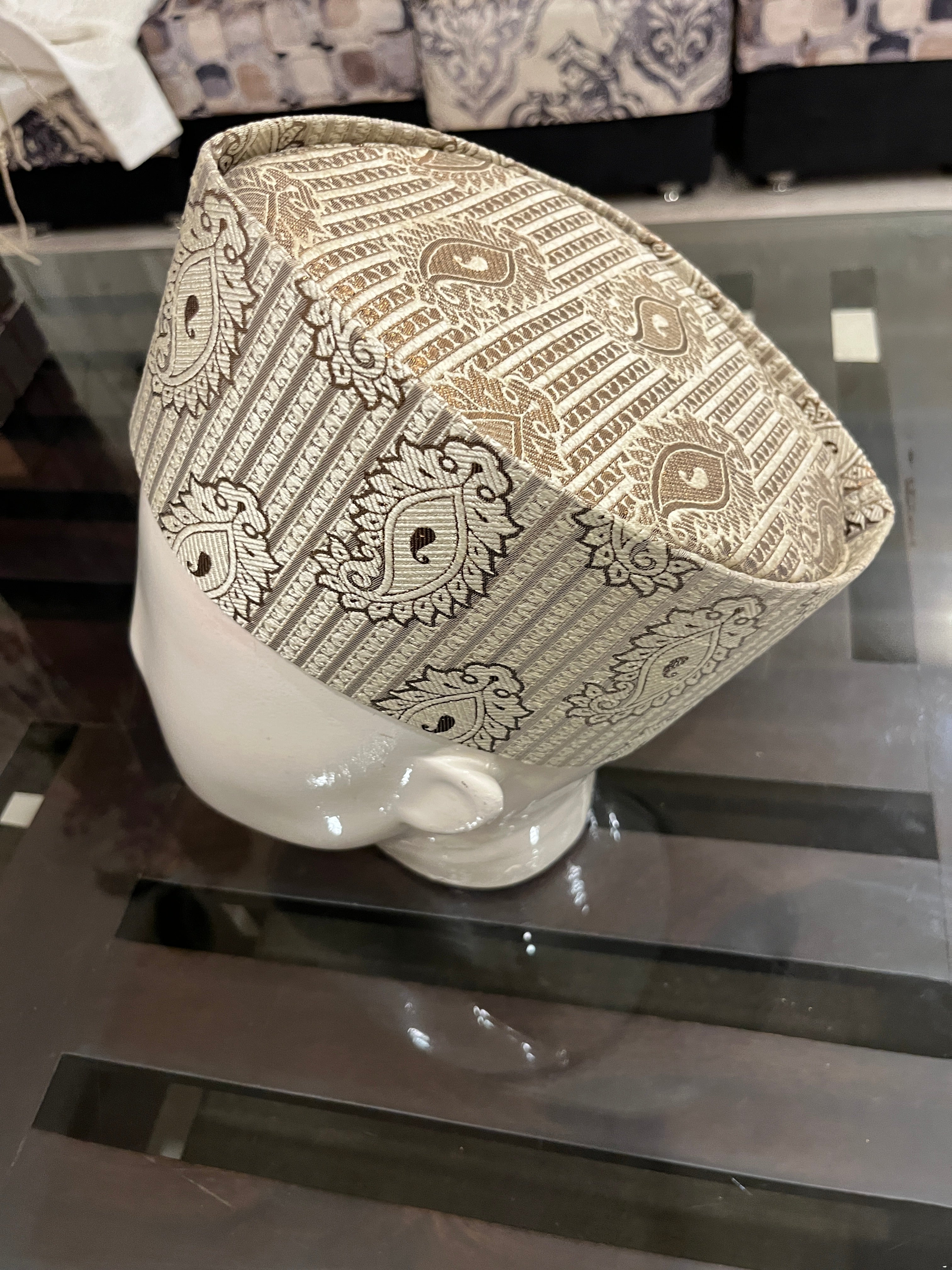 African Kente Kufi Hat, Kofi Hat, Ankara Cap, African Men Hat, Choir, Black History Month Men Accessory