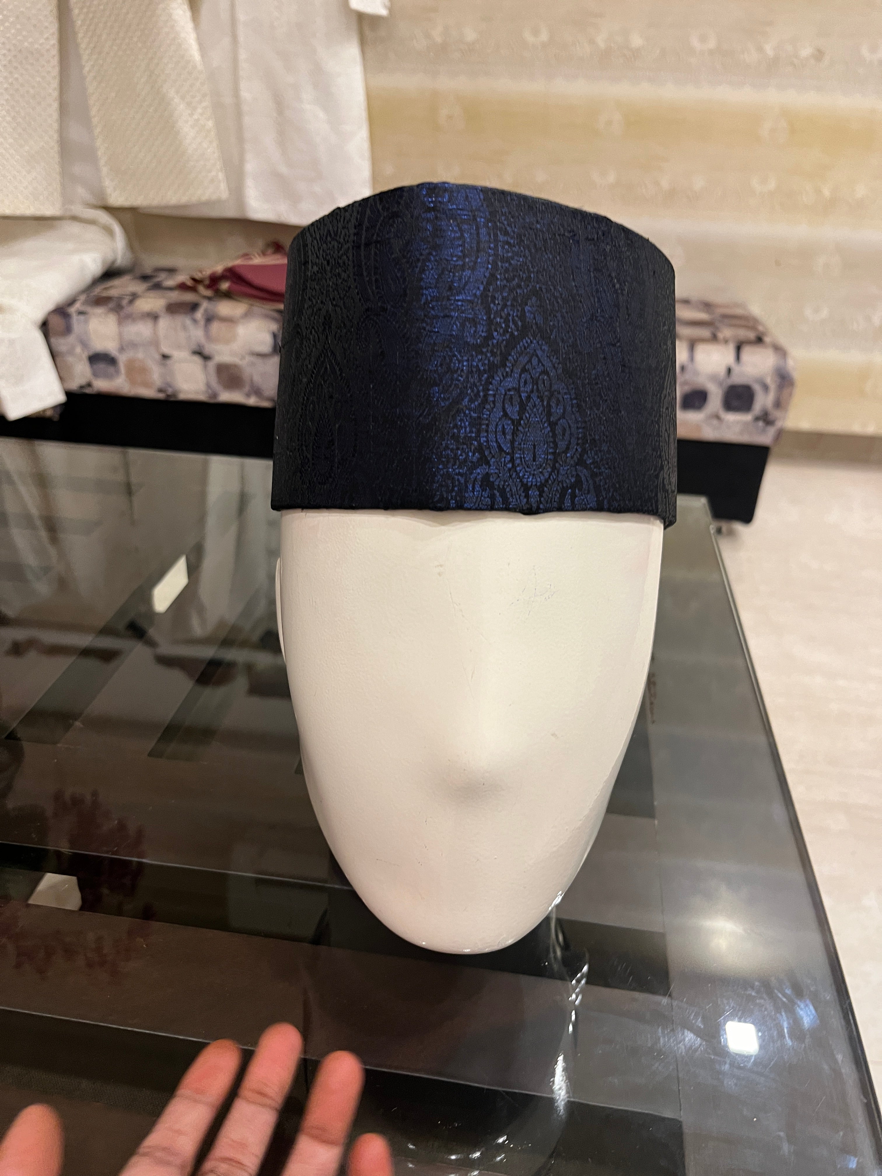 African Kente Kufi Hat, Kofi Hat, Ankara Cap, African Men Hat, Choir, Black History Month Men Accessory