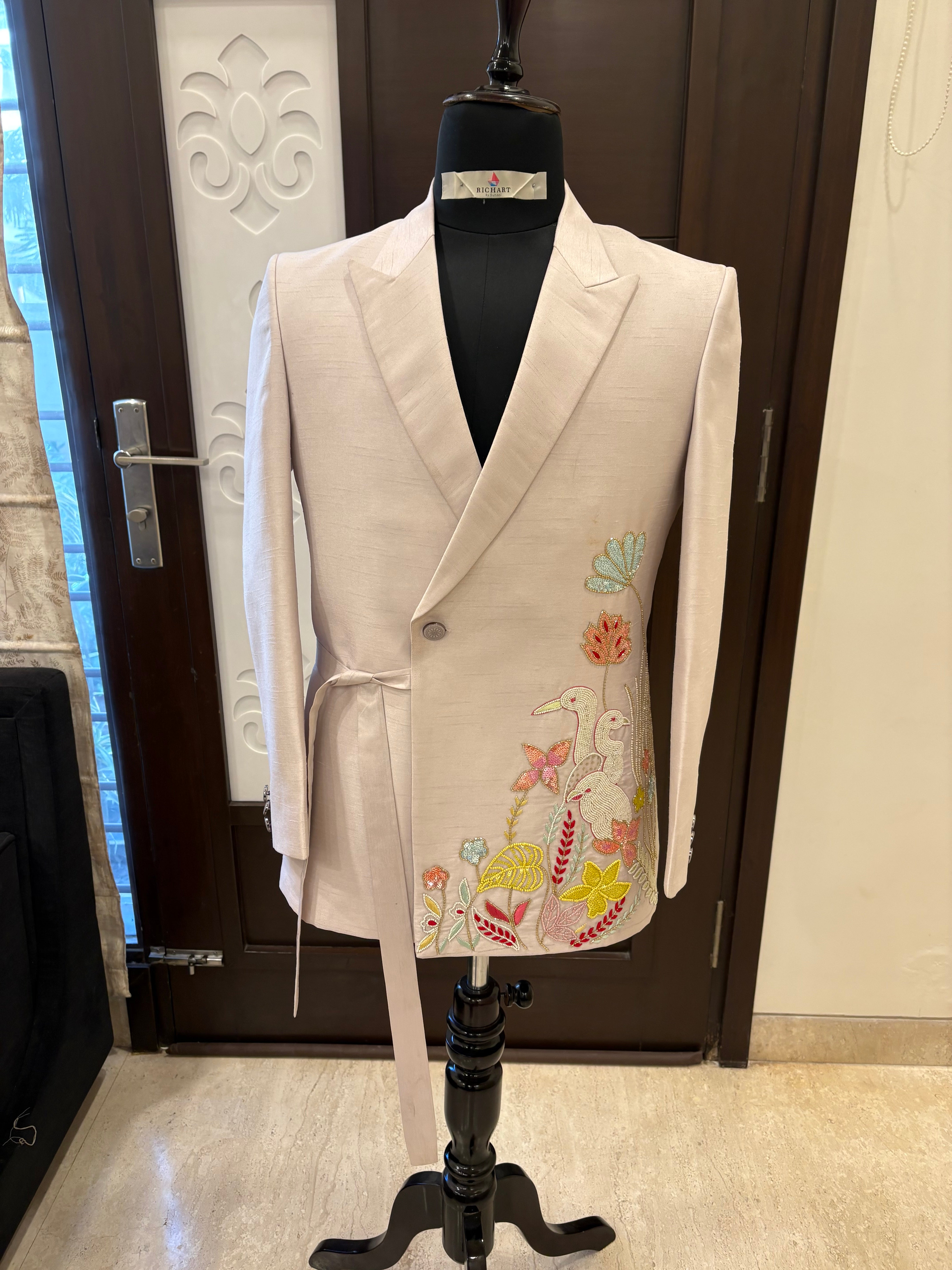 designer Handwork blazer for men | designer 2-piece suit for men | Groom and Groomsmen Outfit