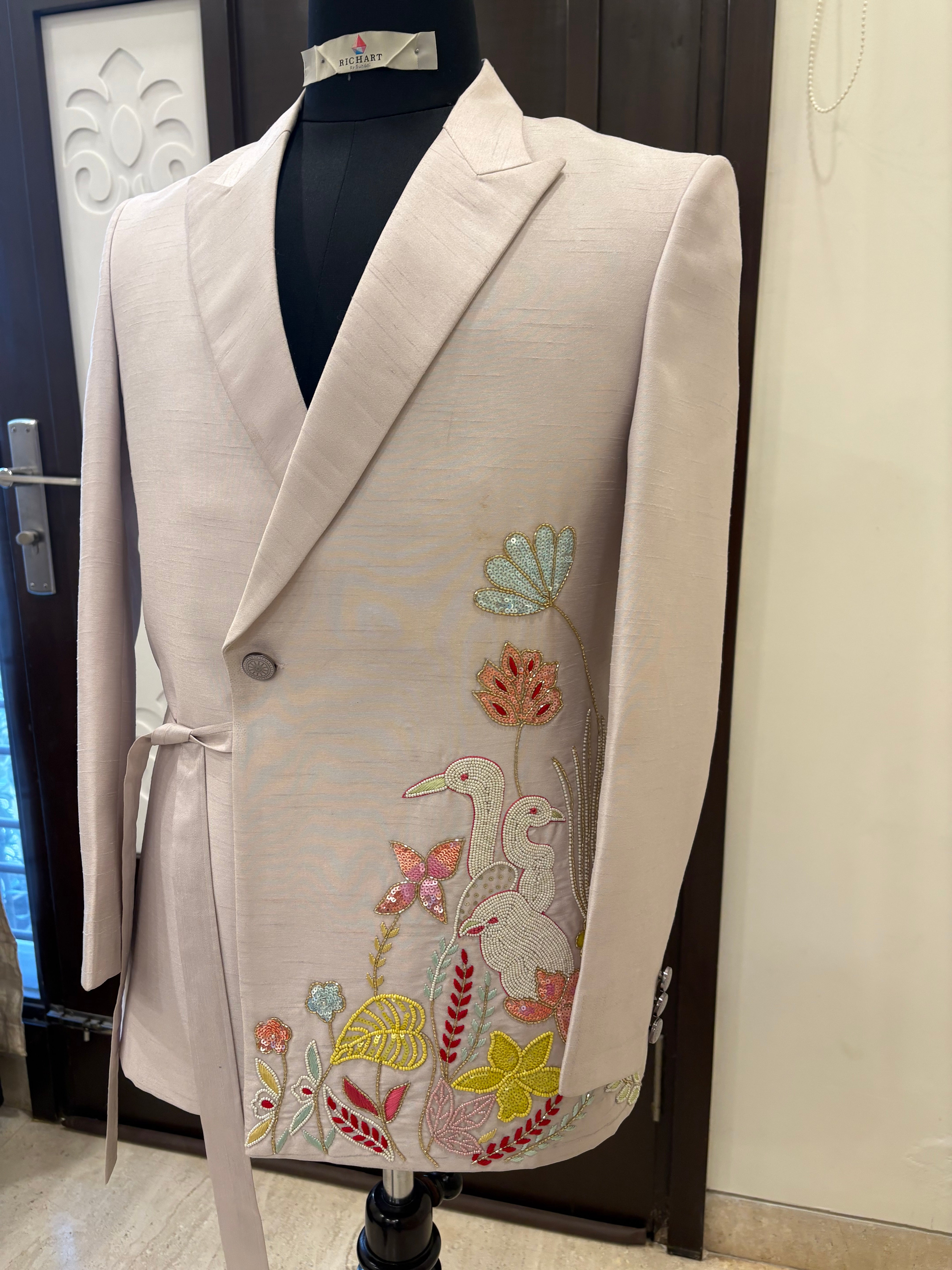 designer Handwork blazer for men | designer 2-piece suit for men | Groom and Groomsmen Outfit