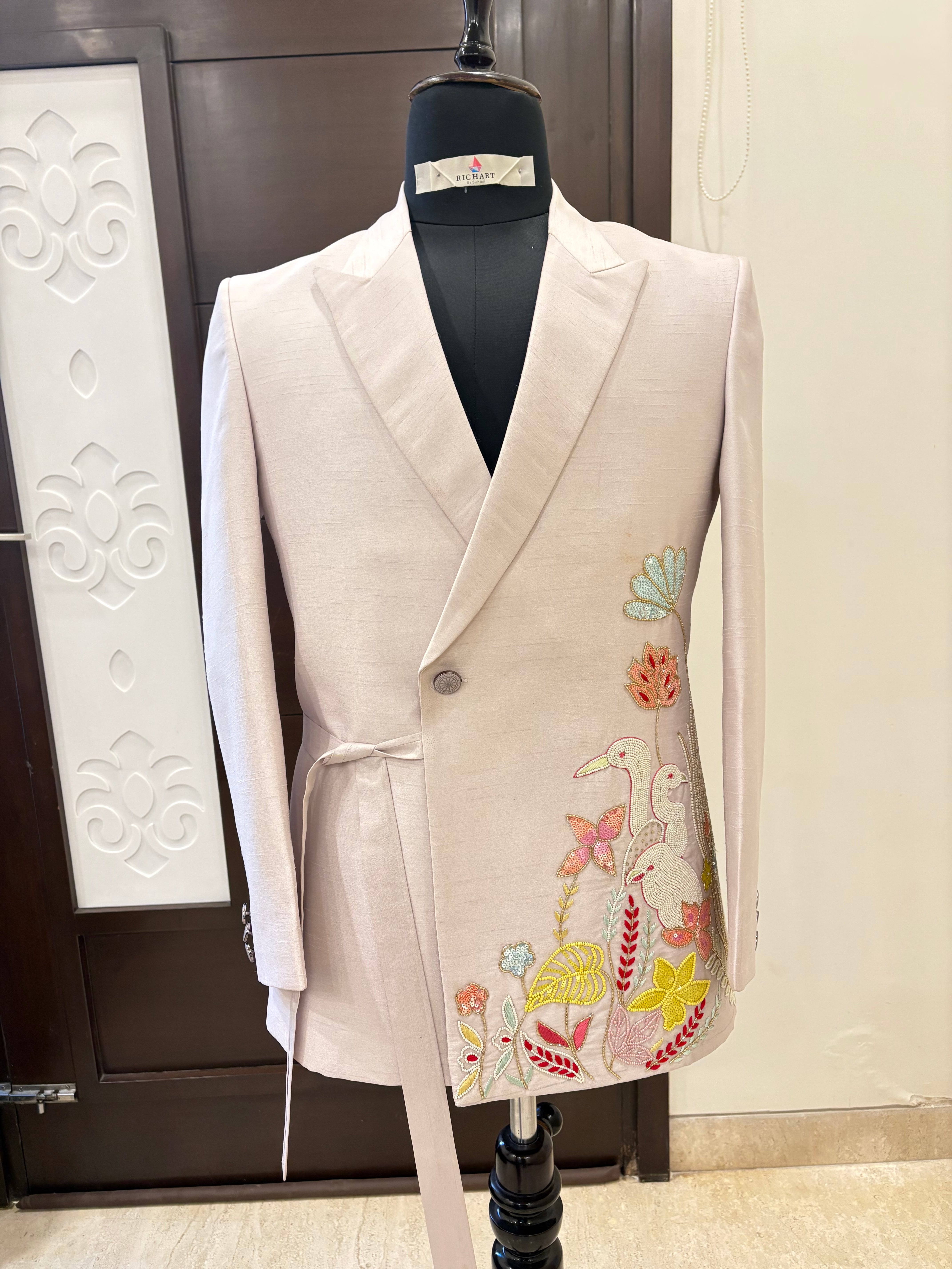 designer Handwork blazer for men | designer 2-piece suit for men | Groom and Groomsmen Outfit