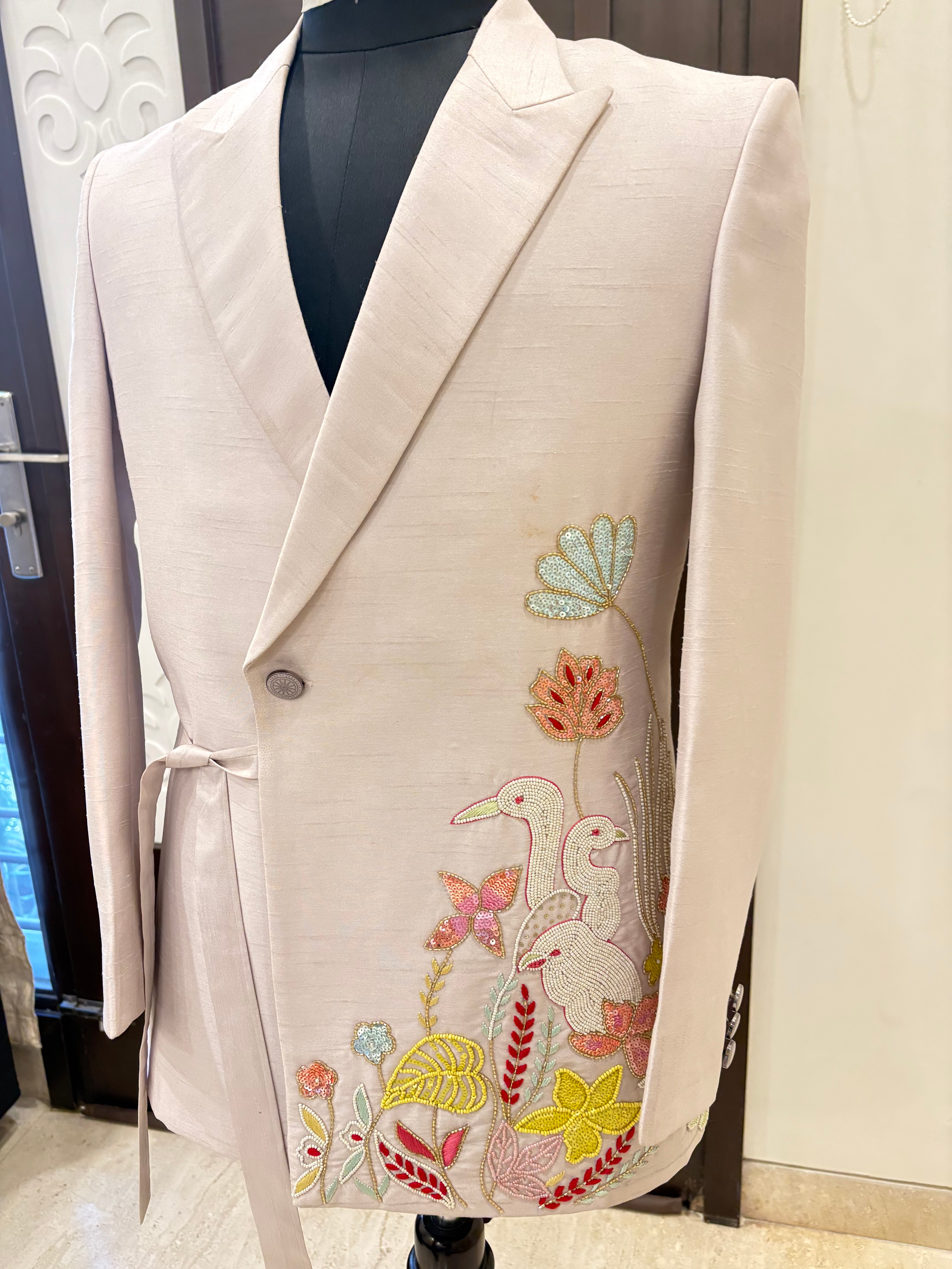 designer Handwork blazer for men | designer 2-piece suit for men | Groom and Groomsmen Outfit