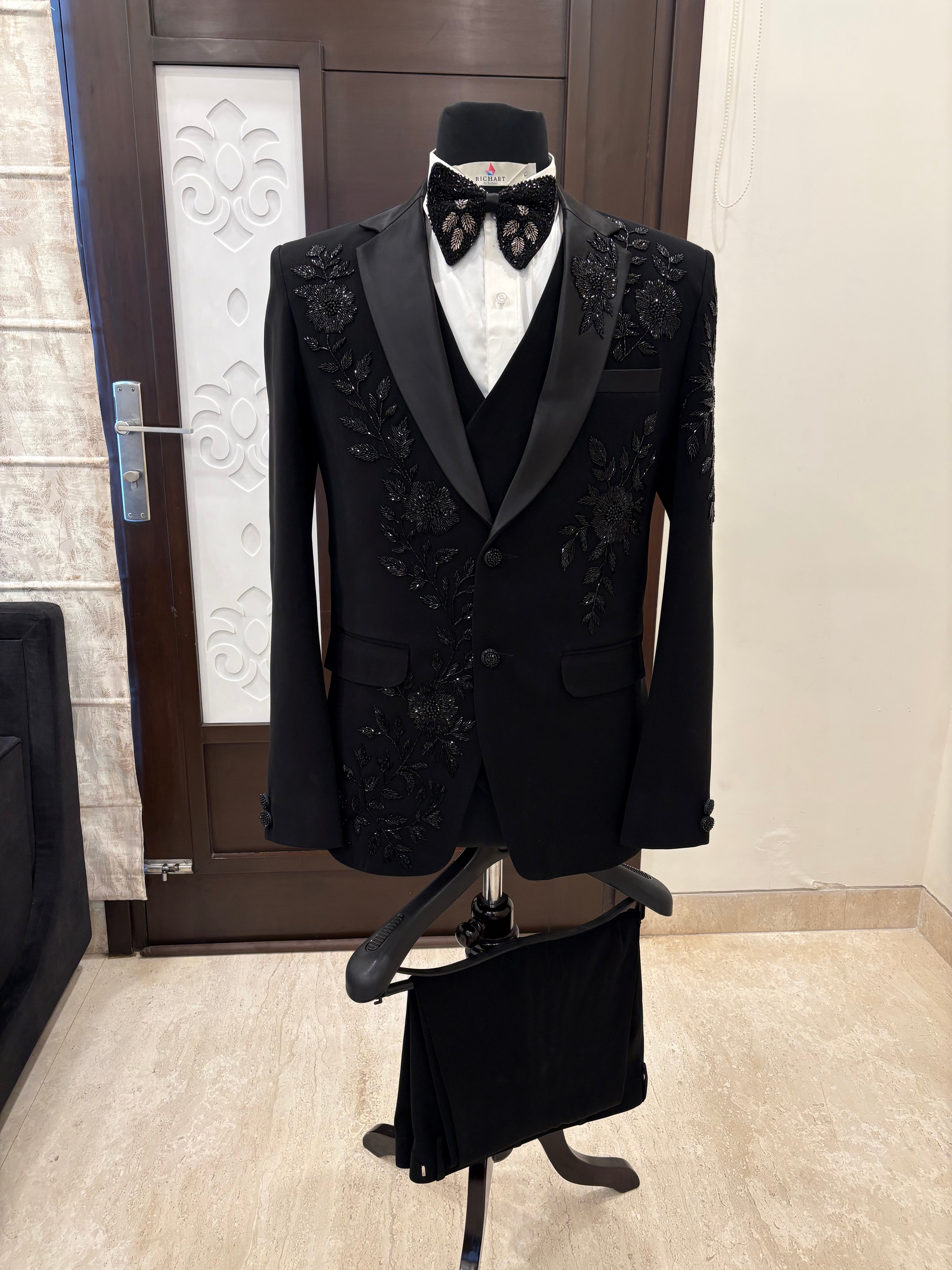 designer Handwork blazer for men | designer 3-piece suit for men | Groom and Groomsmen Outfit