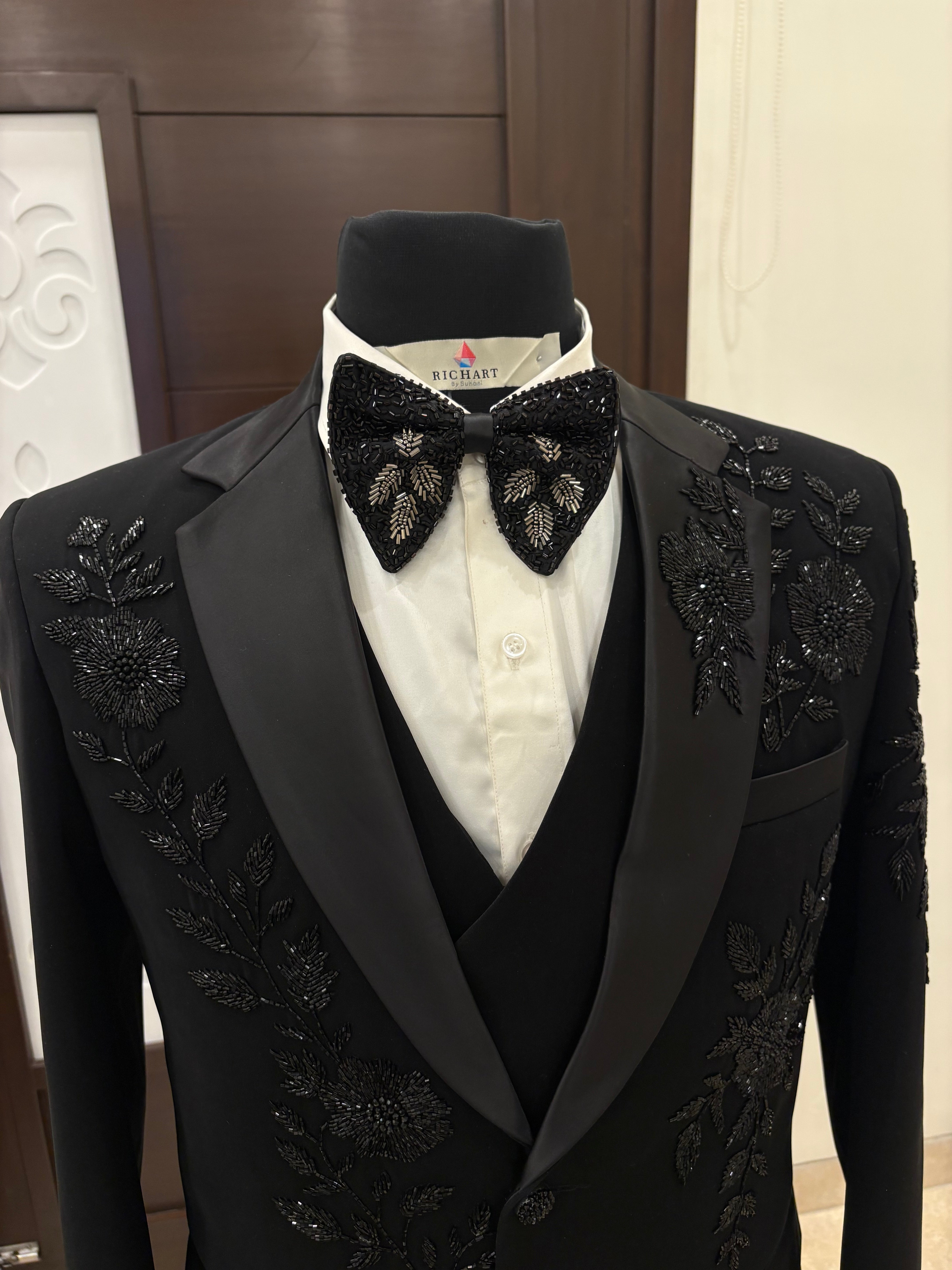 designer Handwork blazer for men | designer 3-piece suit for men | Groom and Groomsmen Outfit