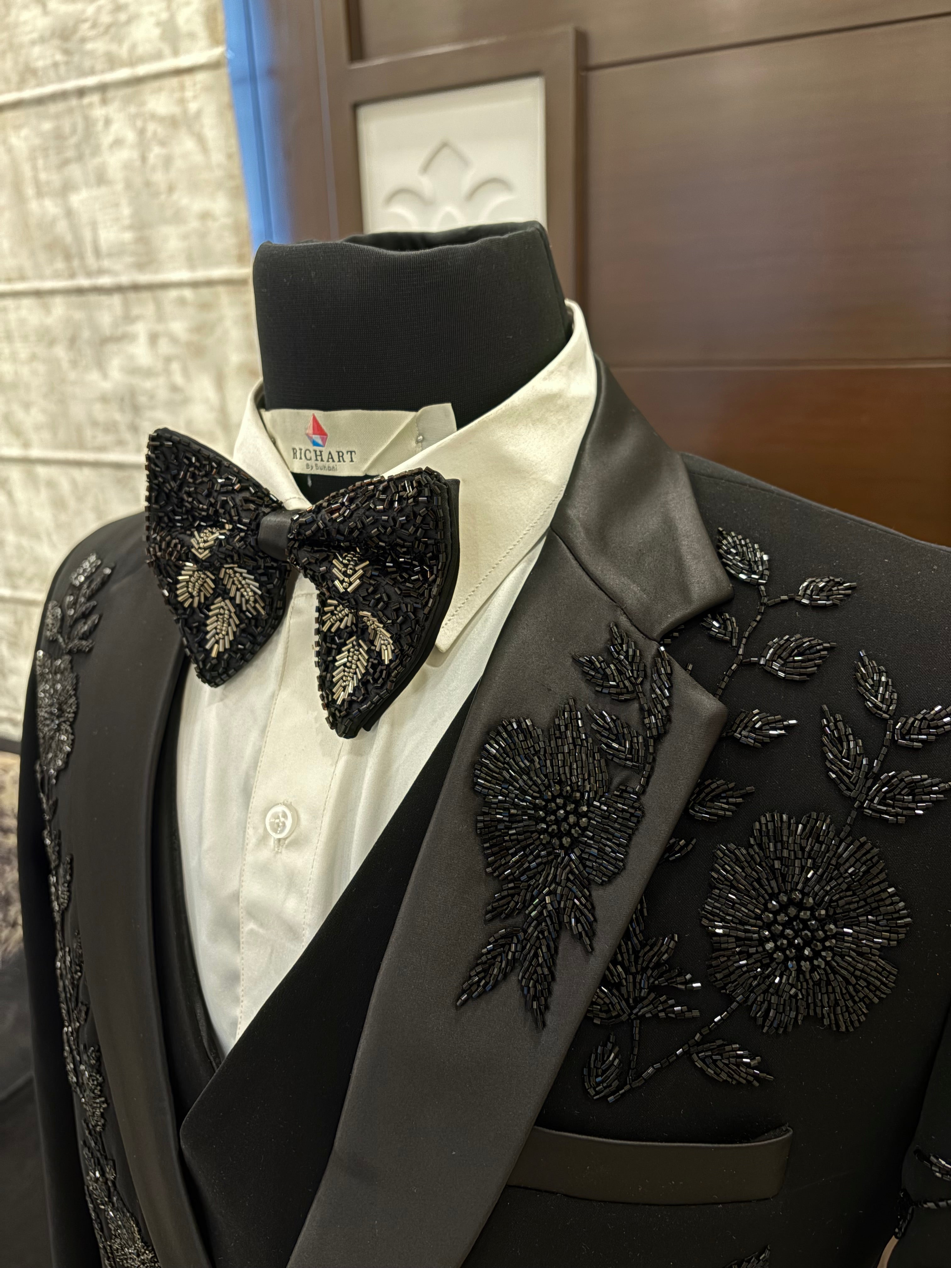 designer Handwork blazer for men | designer 3-piece suit for men | Groom and Groomsmen Outfit