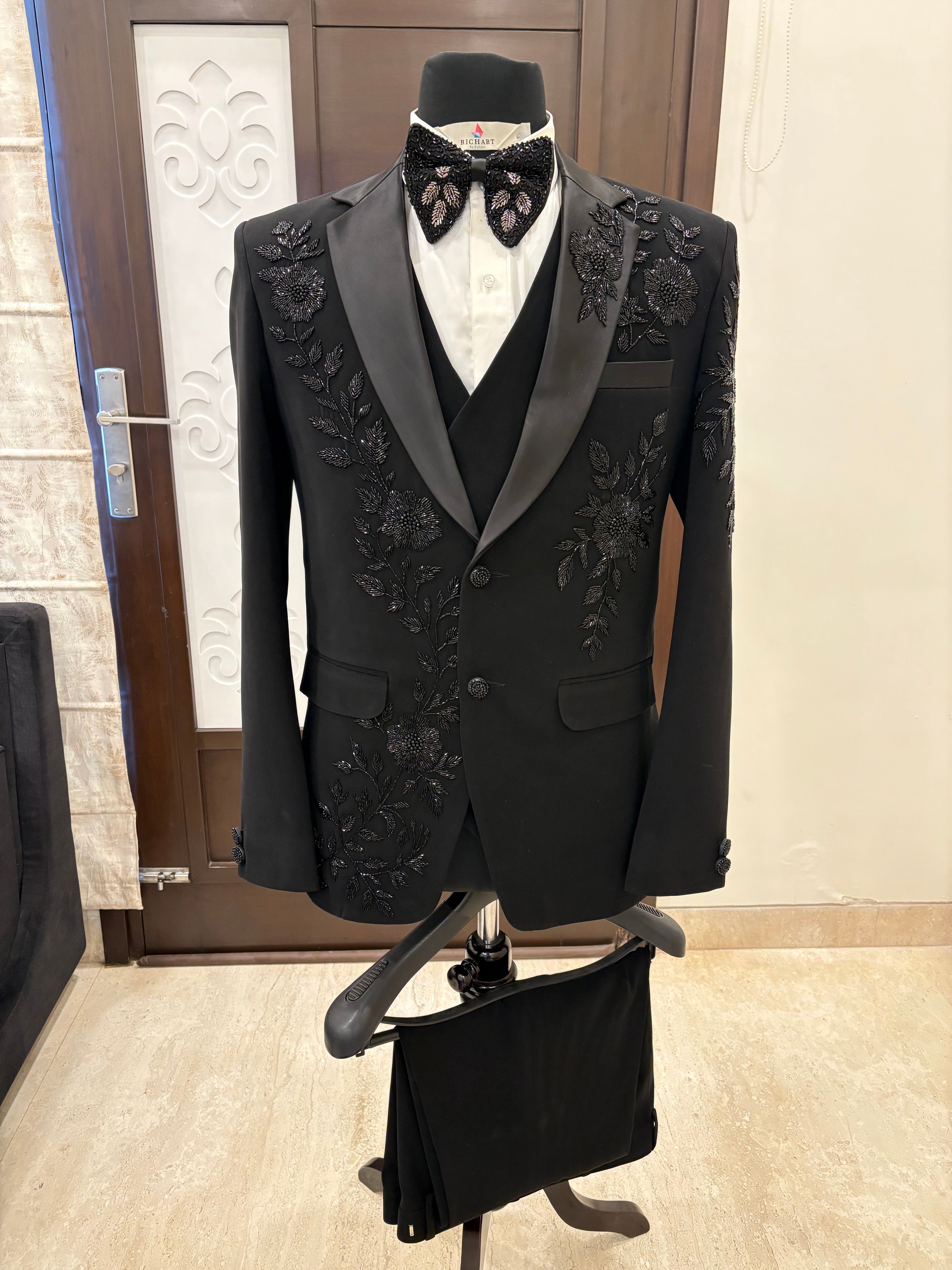 designer Handwork blazer for men | designer 3-piece suit for men | Groom and Groomsmen Outfit