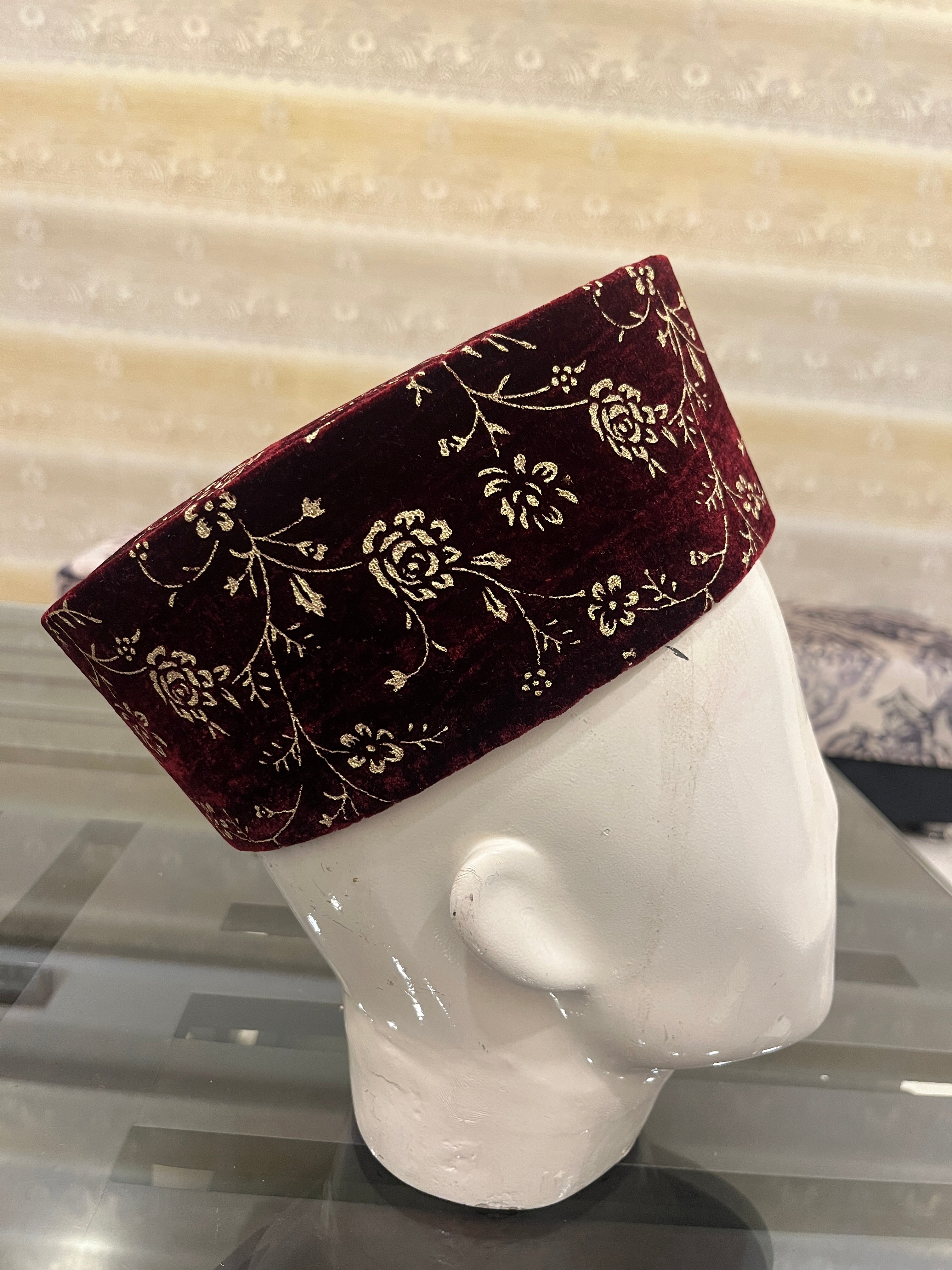 African Kente Kufi Hat, Kofi Hat, Ankara Cap, African Men Hat, Choir, Black History Month Men Accessory