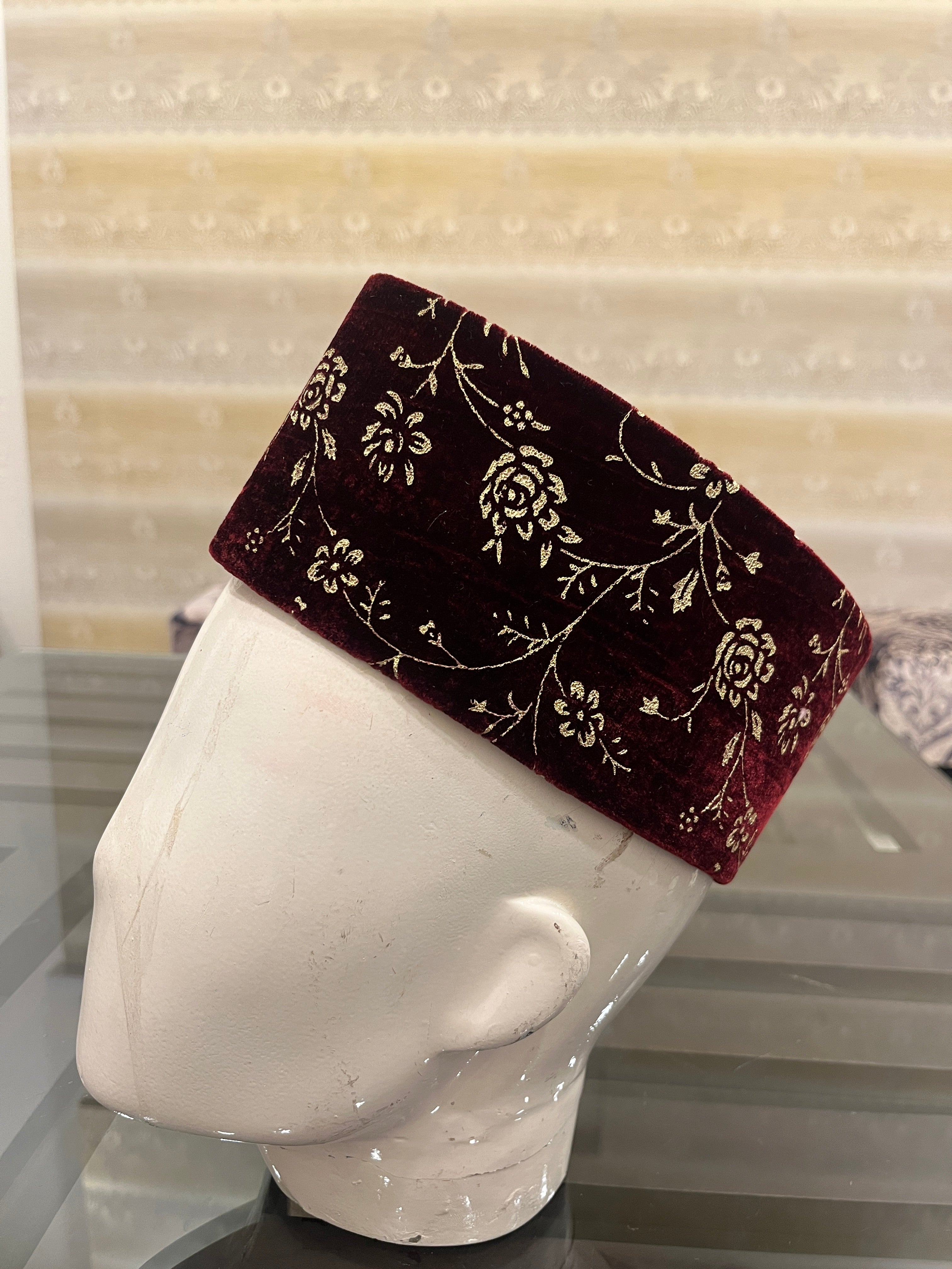 African Kente Kufi Hat, Kofi Hat, Ankara Cap, African Men Hat, Choir, Black History Month Men Accessory