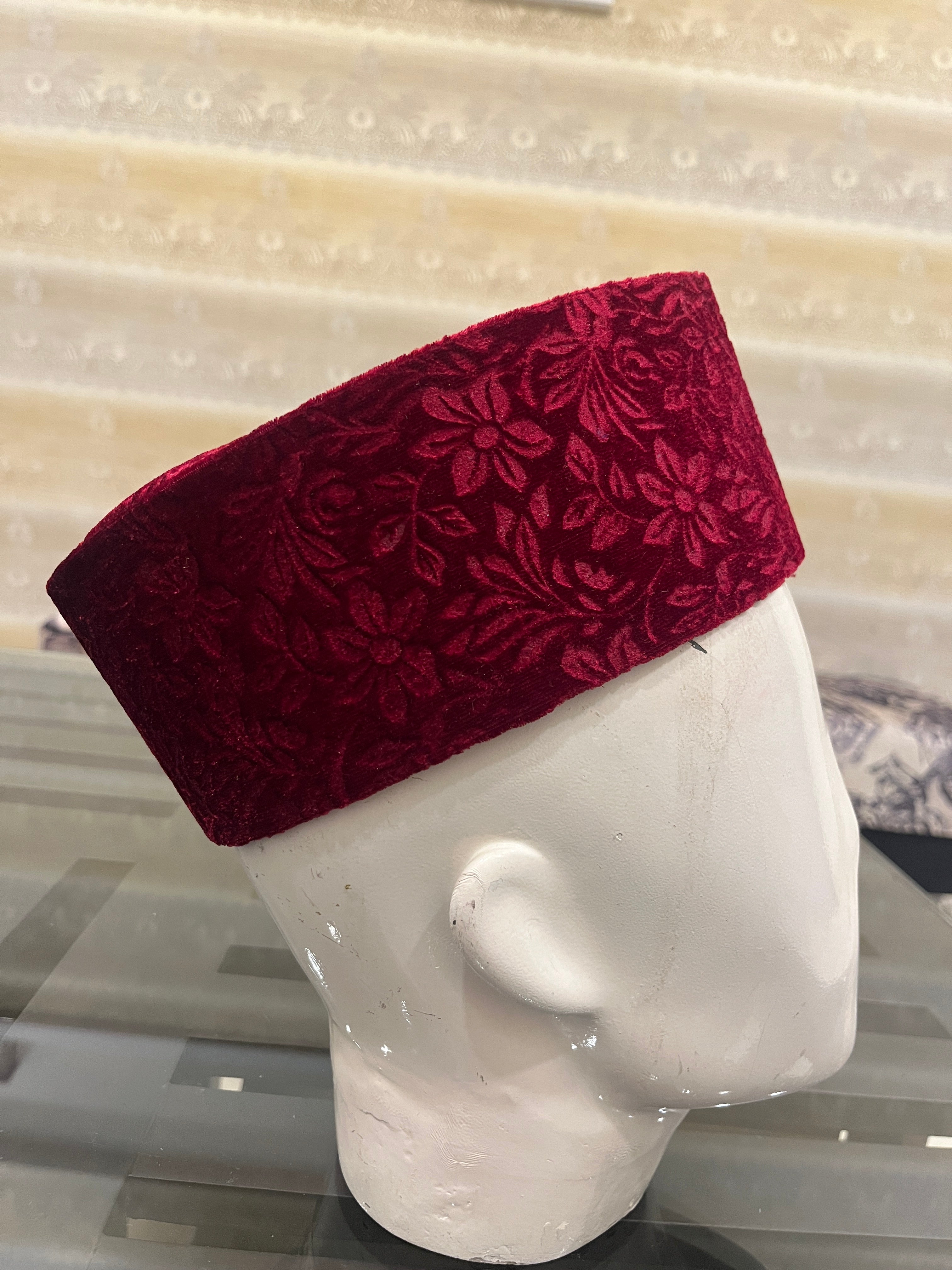 African Kente Kufi Hat, Kofi Hat, Ankara Cap, African Men Hat, Choir, Black History Month Men Accessory