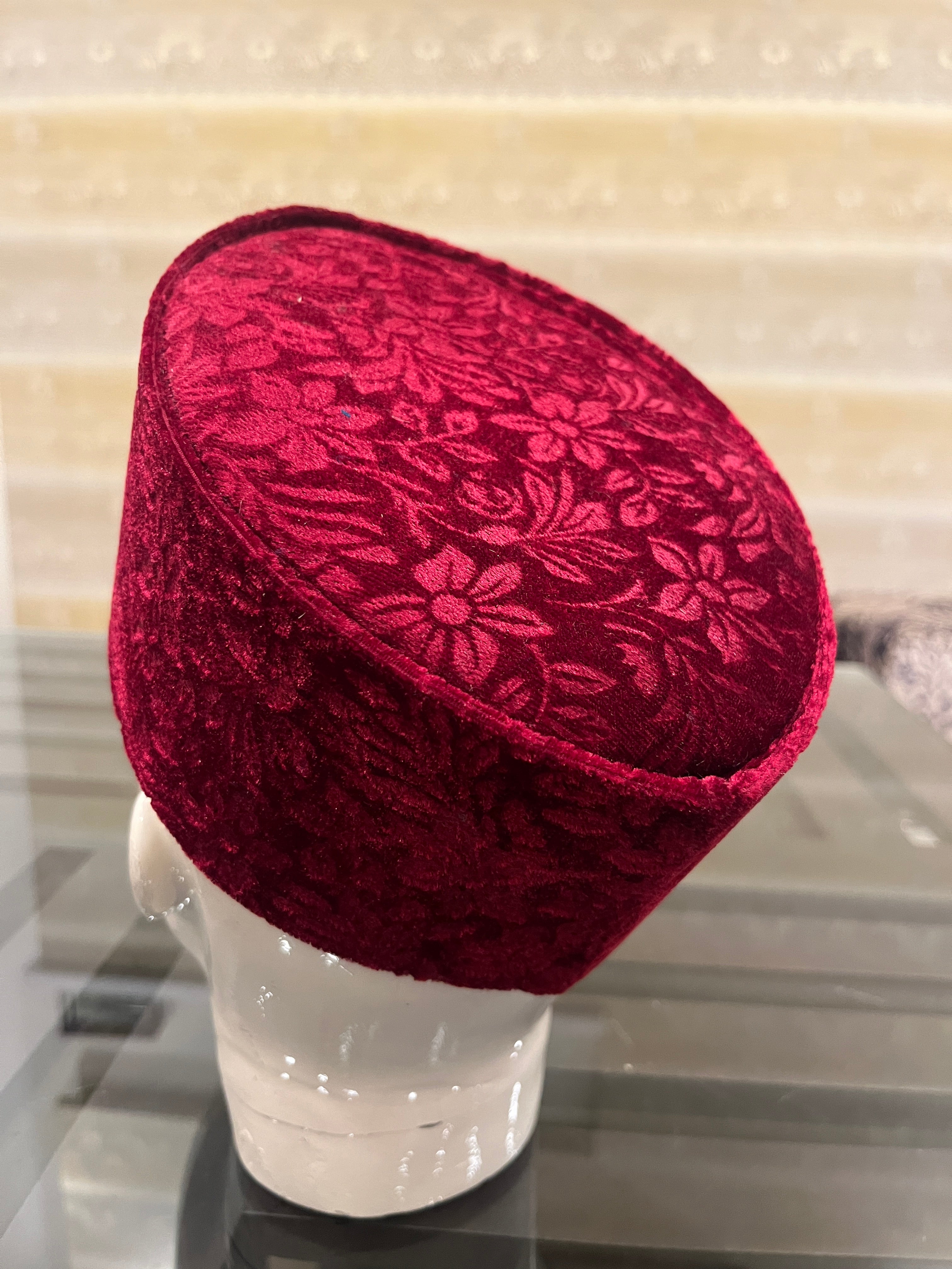 African Kente Kufi Hat, Kofi Hat, Ankara Cap, African Men Hat, Choir, Black History Month Men Accessory