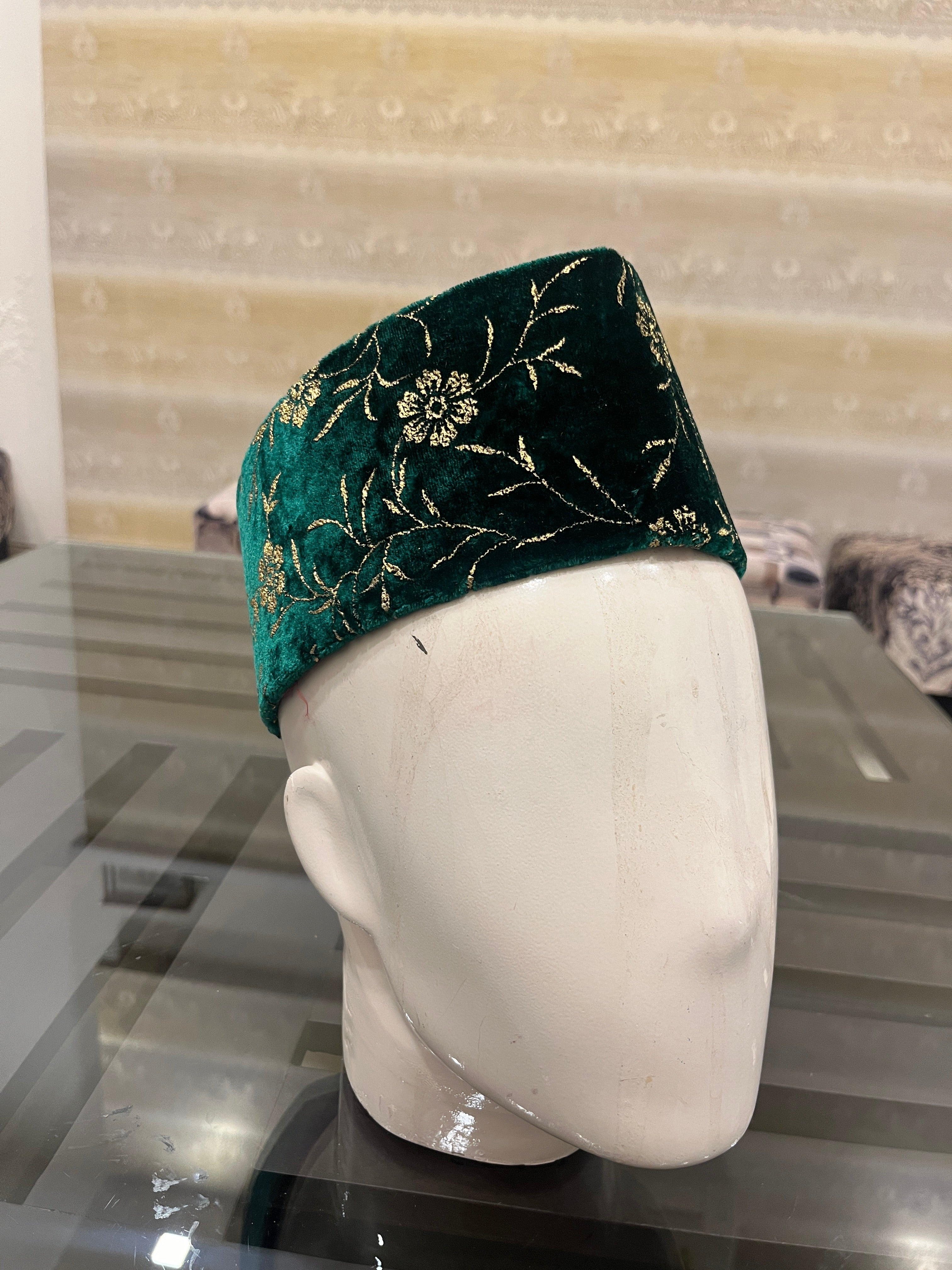 African Kente Kufi Hat, Kofi Hat, Ankara Cap, African Men Hat, Choir, Black History Month Men Accessory