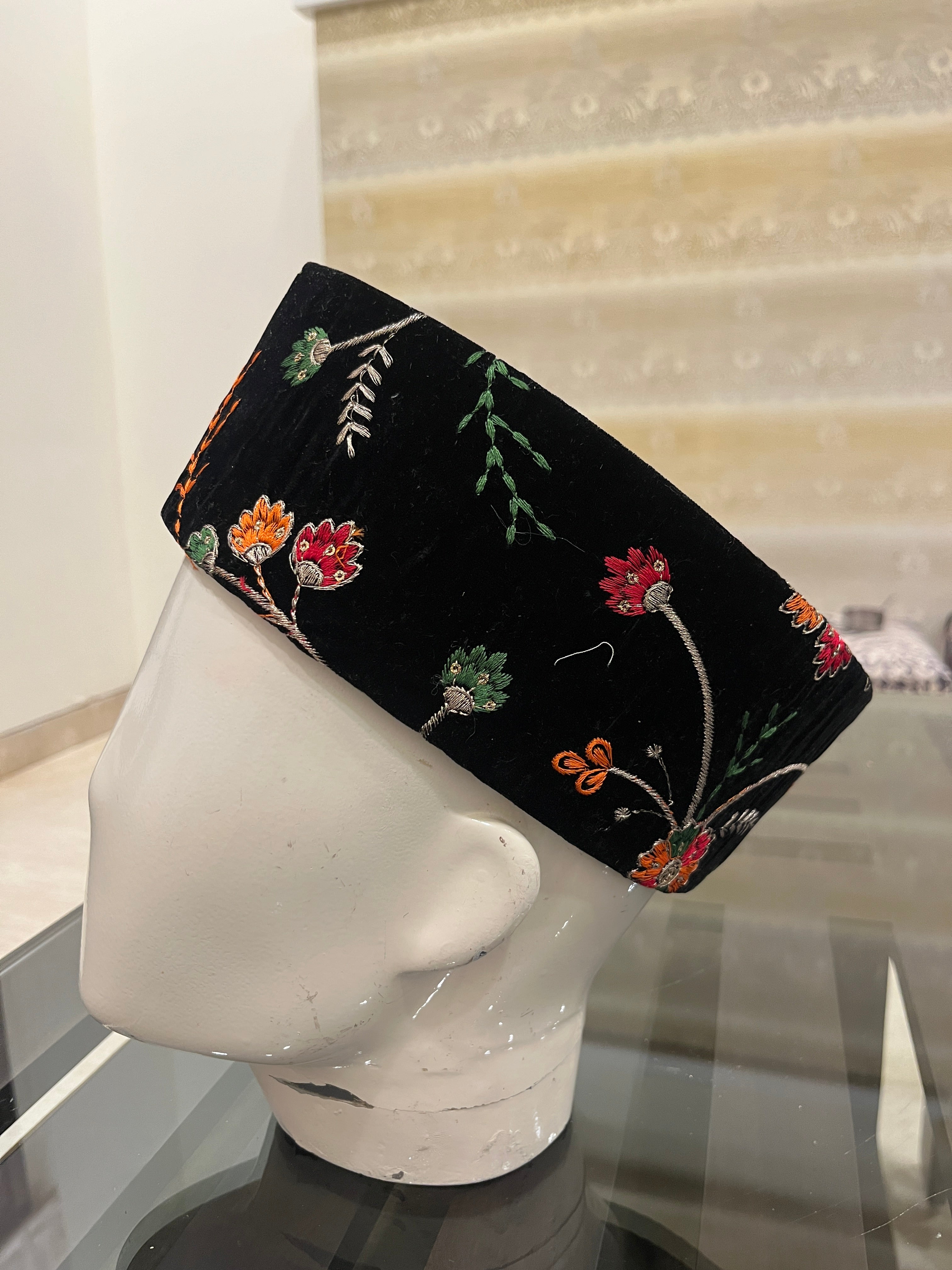 African Kente Kufi Hat, Kofi Hat, Ankara Cap, African Men Hat, Choir, White History Month Men Accessory