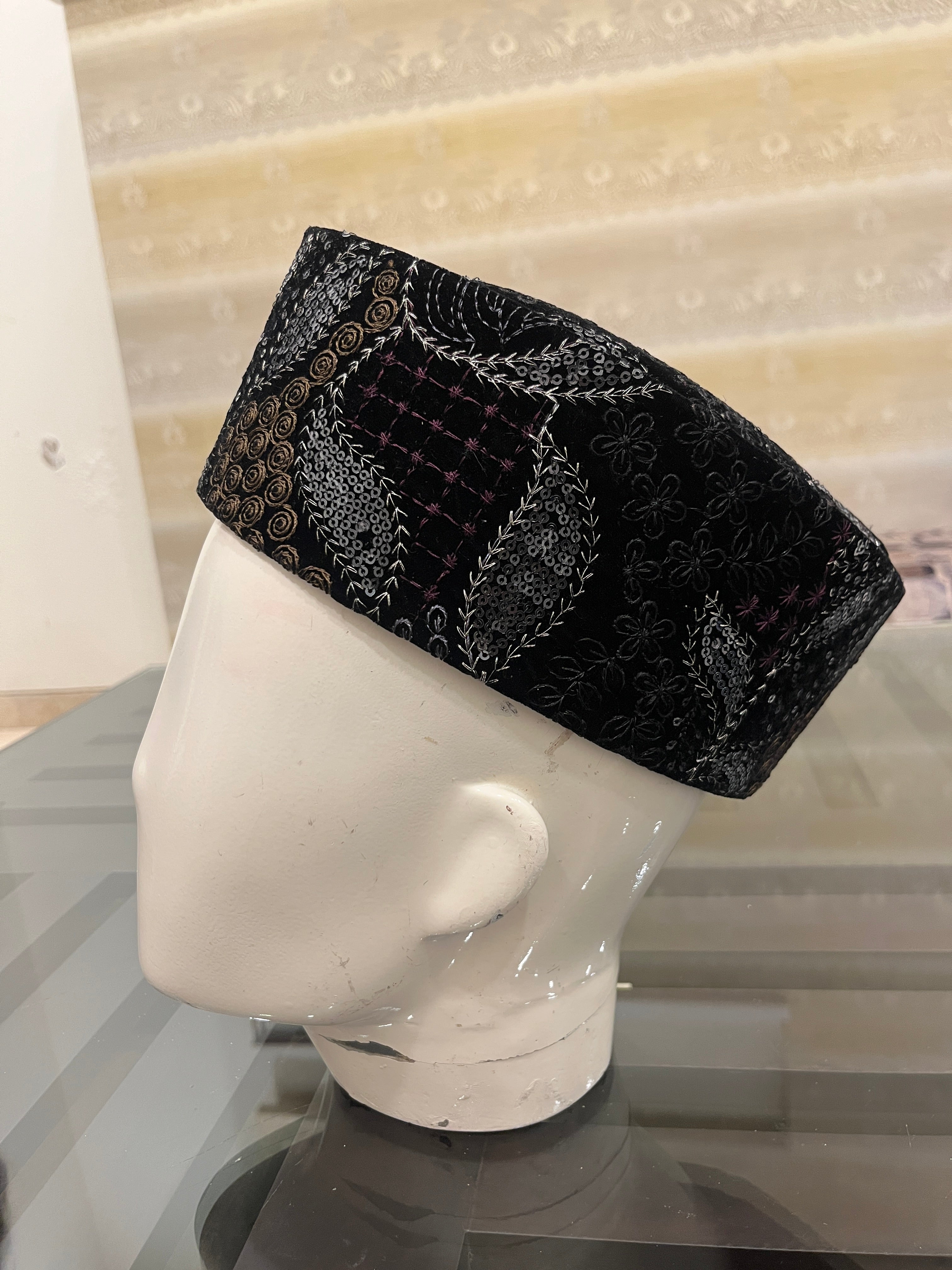 African Kente Kufi Hat, Kofi Hat, Ankara Cap, African Men Hat, Choir, Black History Month Men Accessory