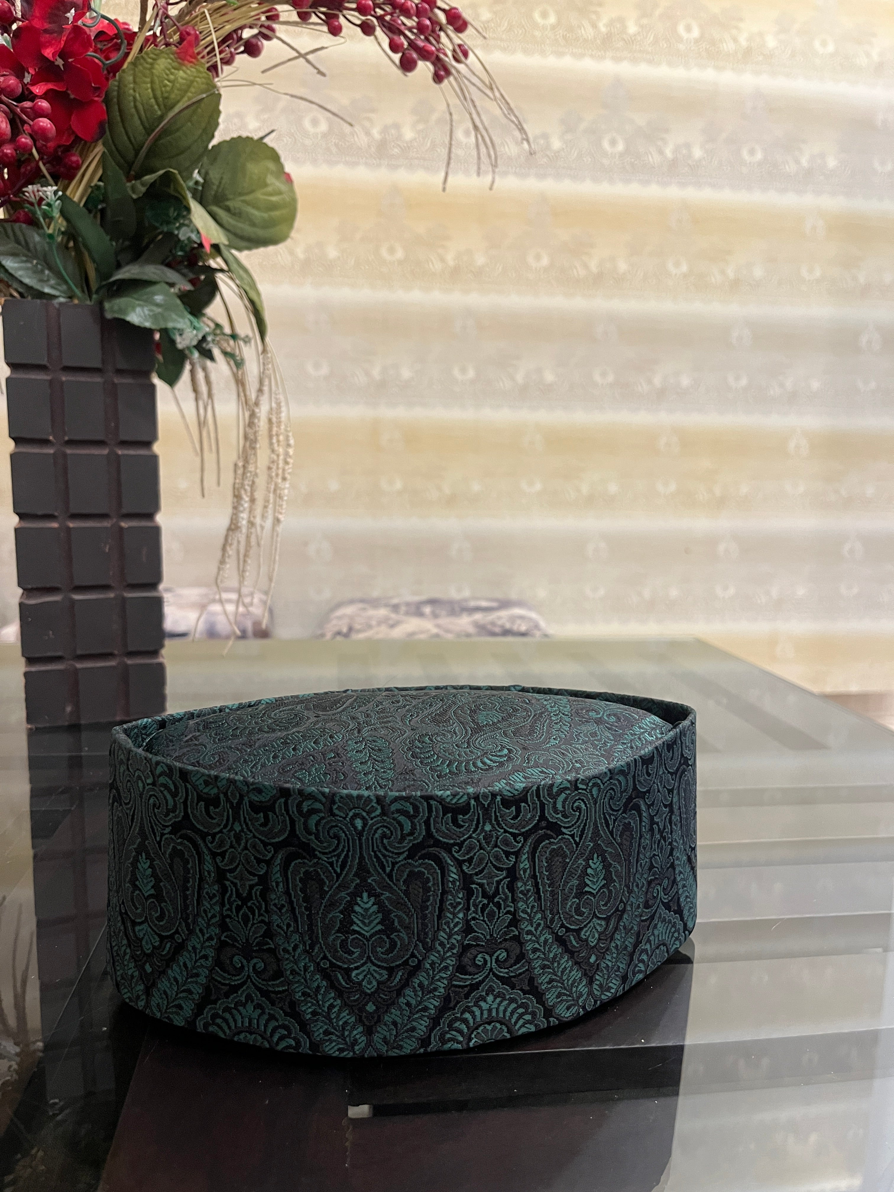 African Kente Kufi Hat, Kofi Hat, Ankara Cap, African Men Hat, Choir, White History Month Men Accessory