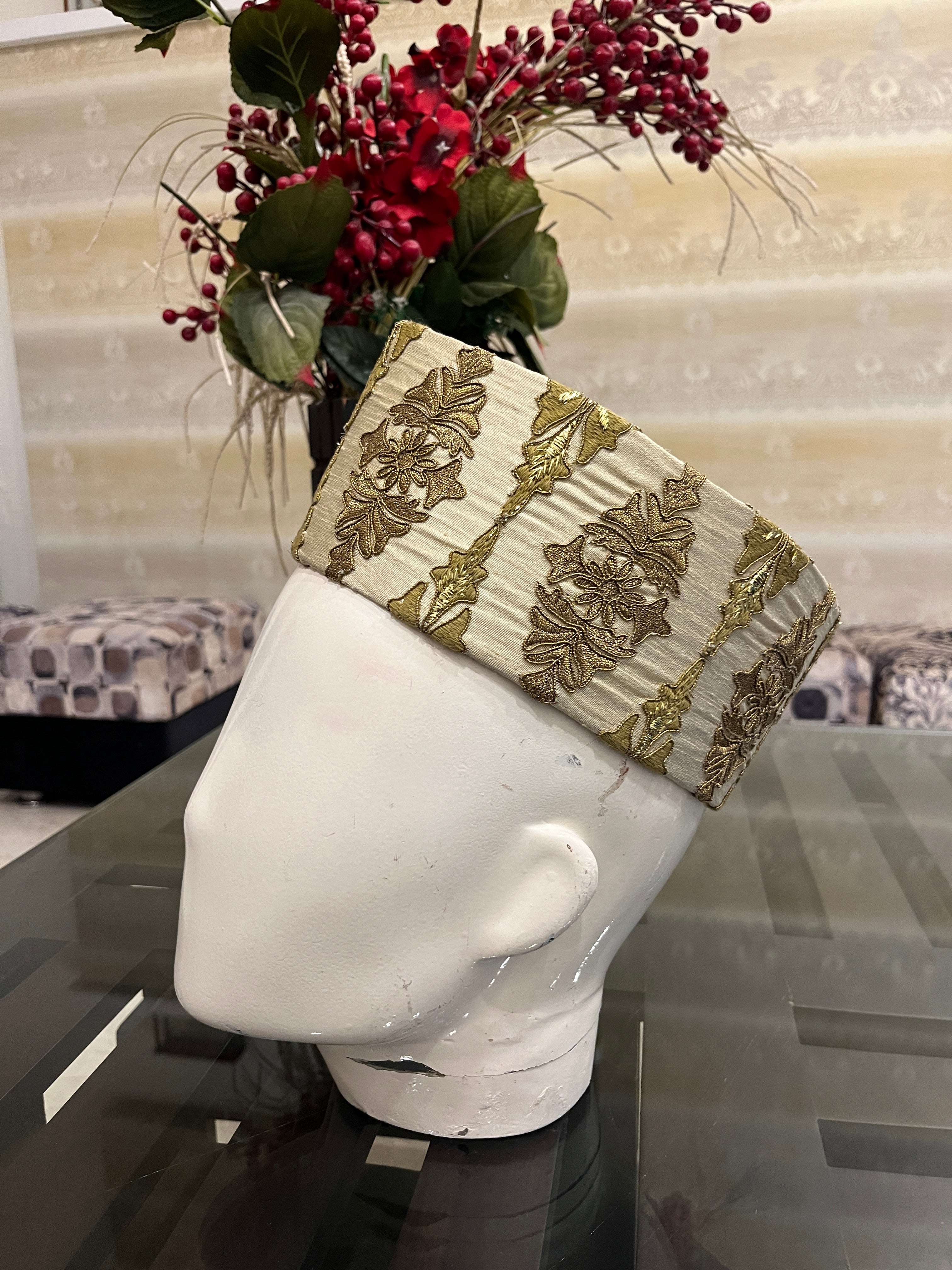 African Kente Kufi Hat, Kofi Hat, Ankara Cap, African Men Hat, Choir, White History Month Men Accessoy