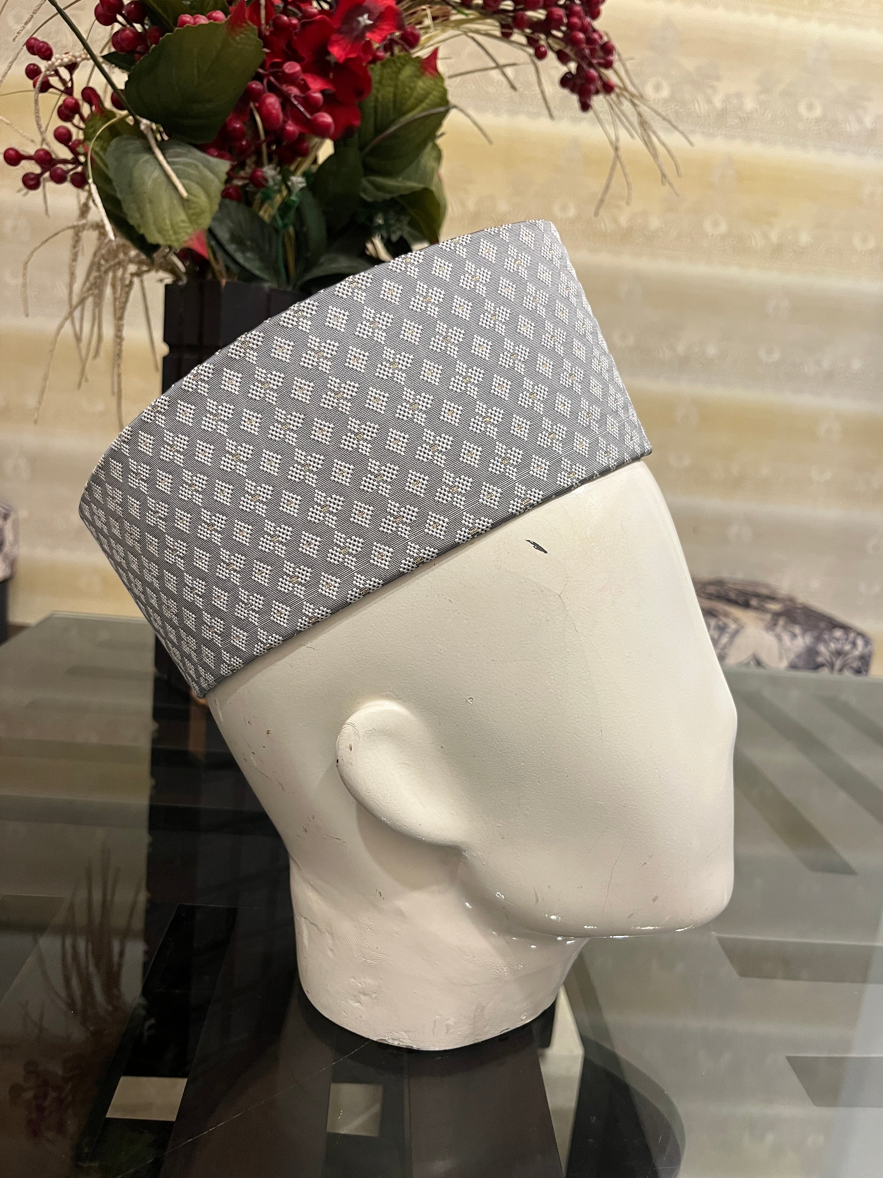 African Kente Kufi Hat, Kofi Hat, Ankara Cap, African Men Hat, Choir, White History Month Men Accessory