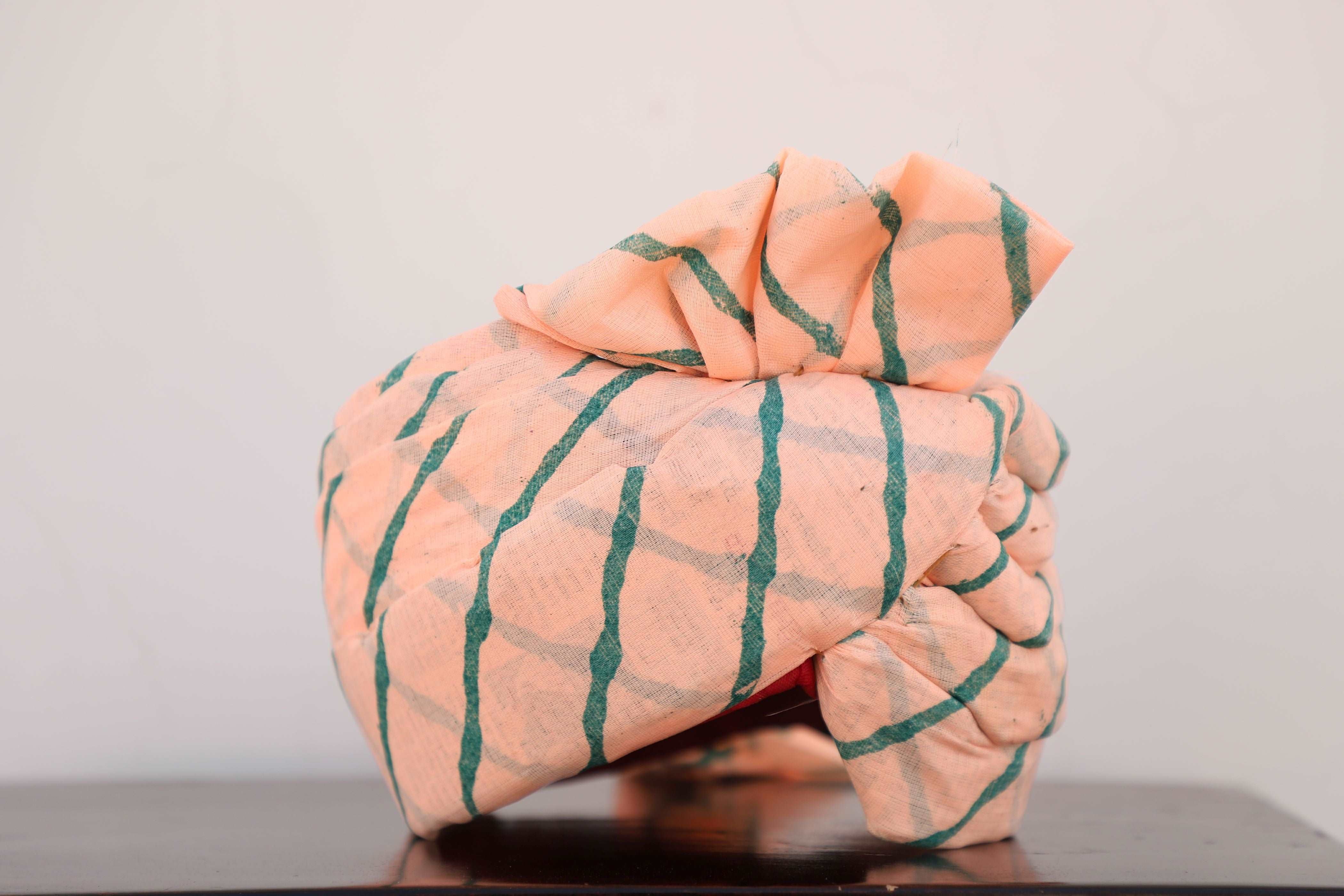 Traditional Readymade Fabric Lehriya Striped Print Cotton Safa/ Turban/ Pheta/pagri   Pheta (Turban Safa) For Men For Wedding/marriage And Traditional Function