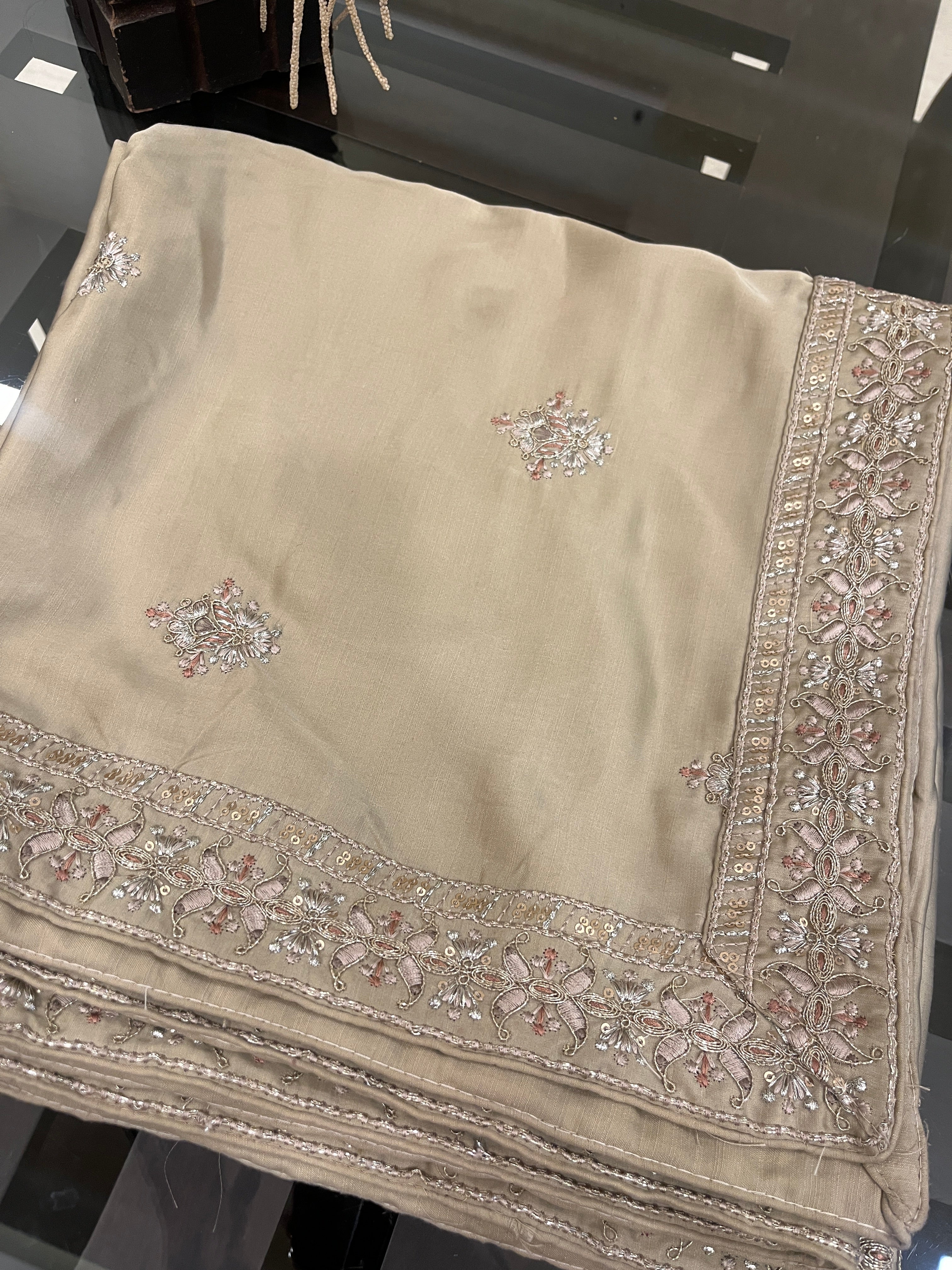 Silk Stole(Dupatta) For Sherwani For Wedding Purpose
