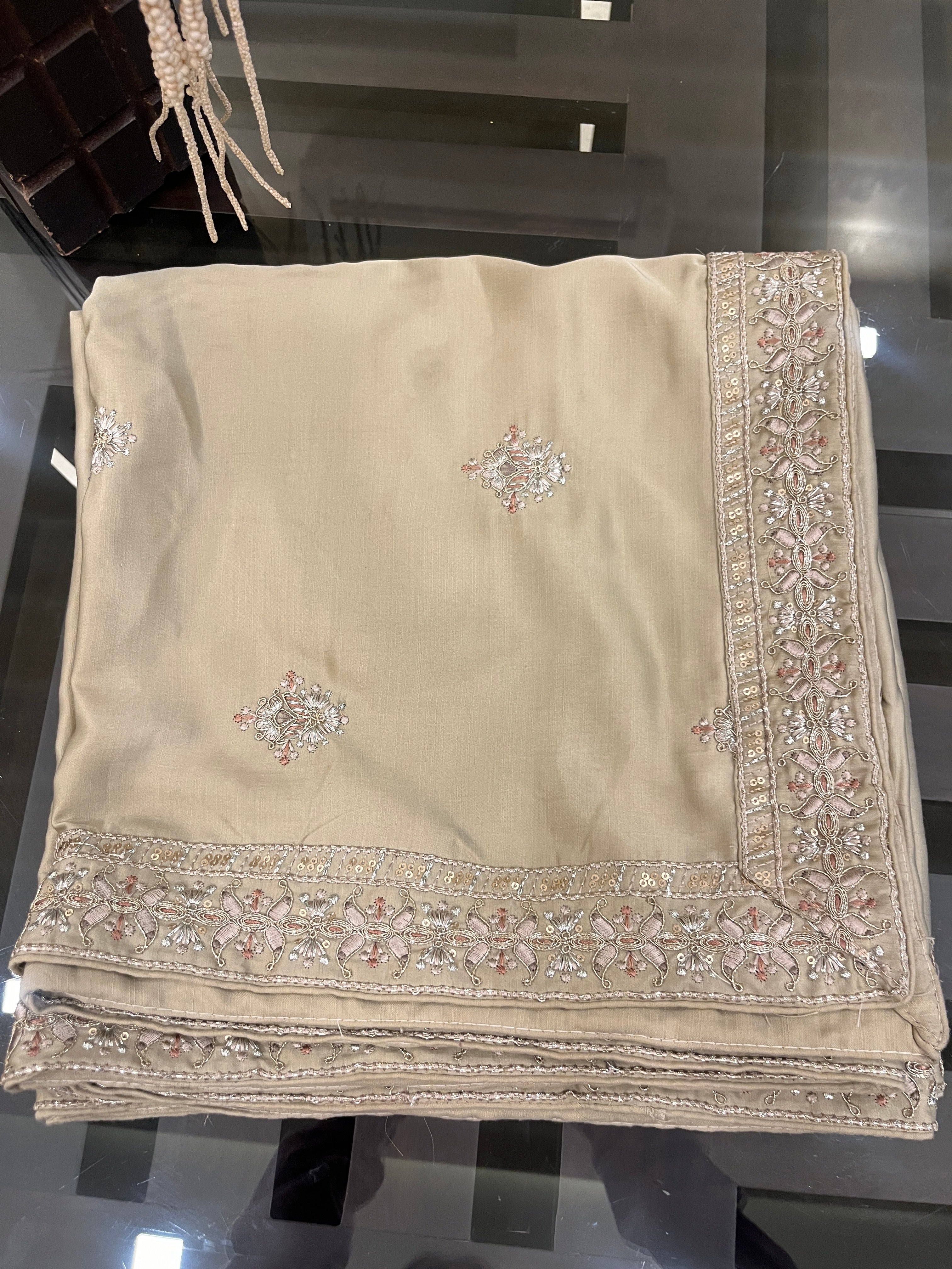 Silk Stole(Dupatta) For Sherwani For Wedding Purpose