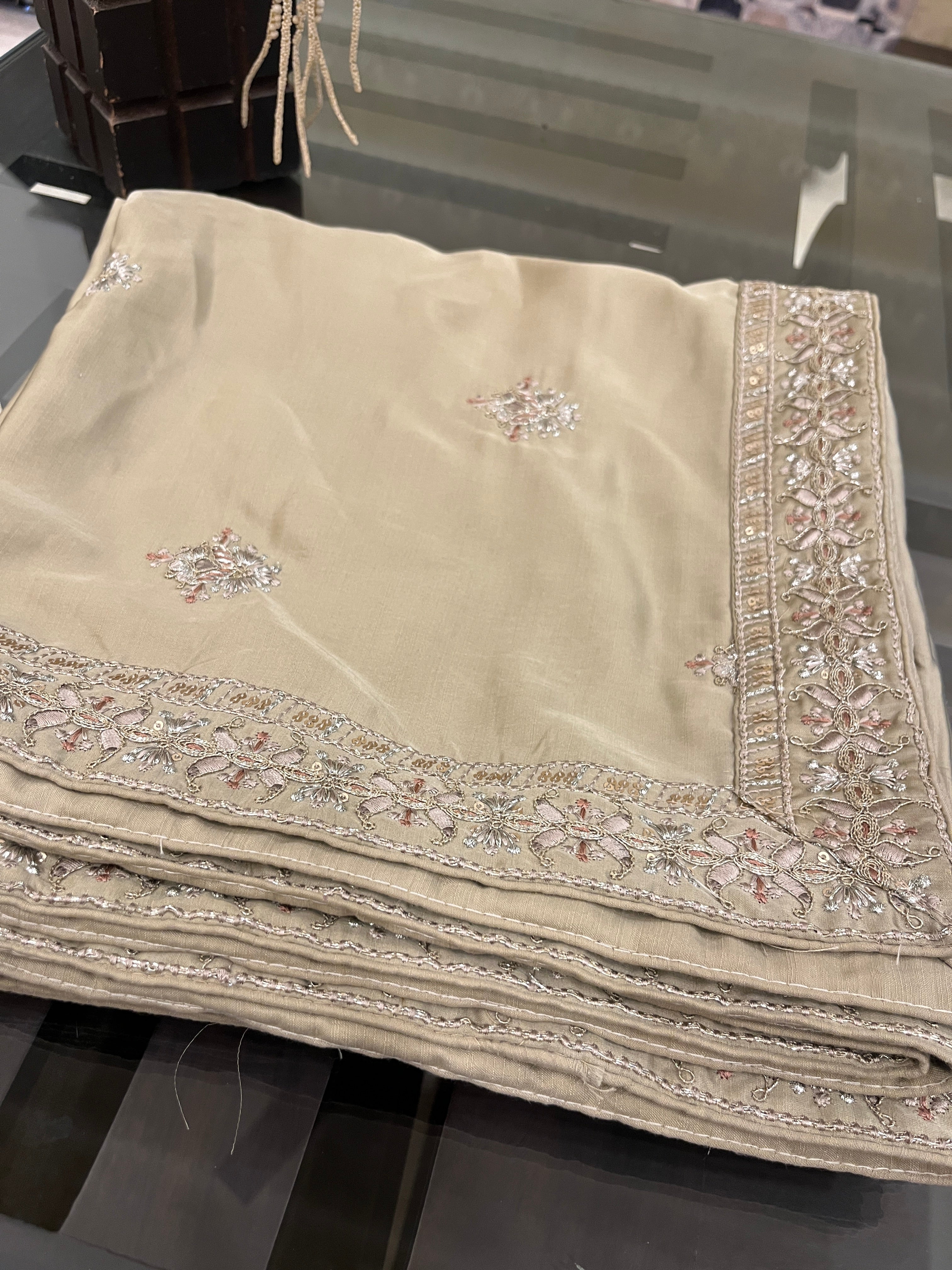 Silk Stole(Dupatta) For Sherwani For Wedding Purpose