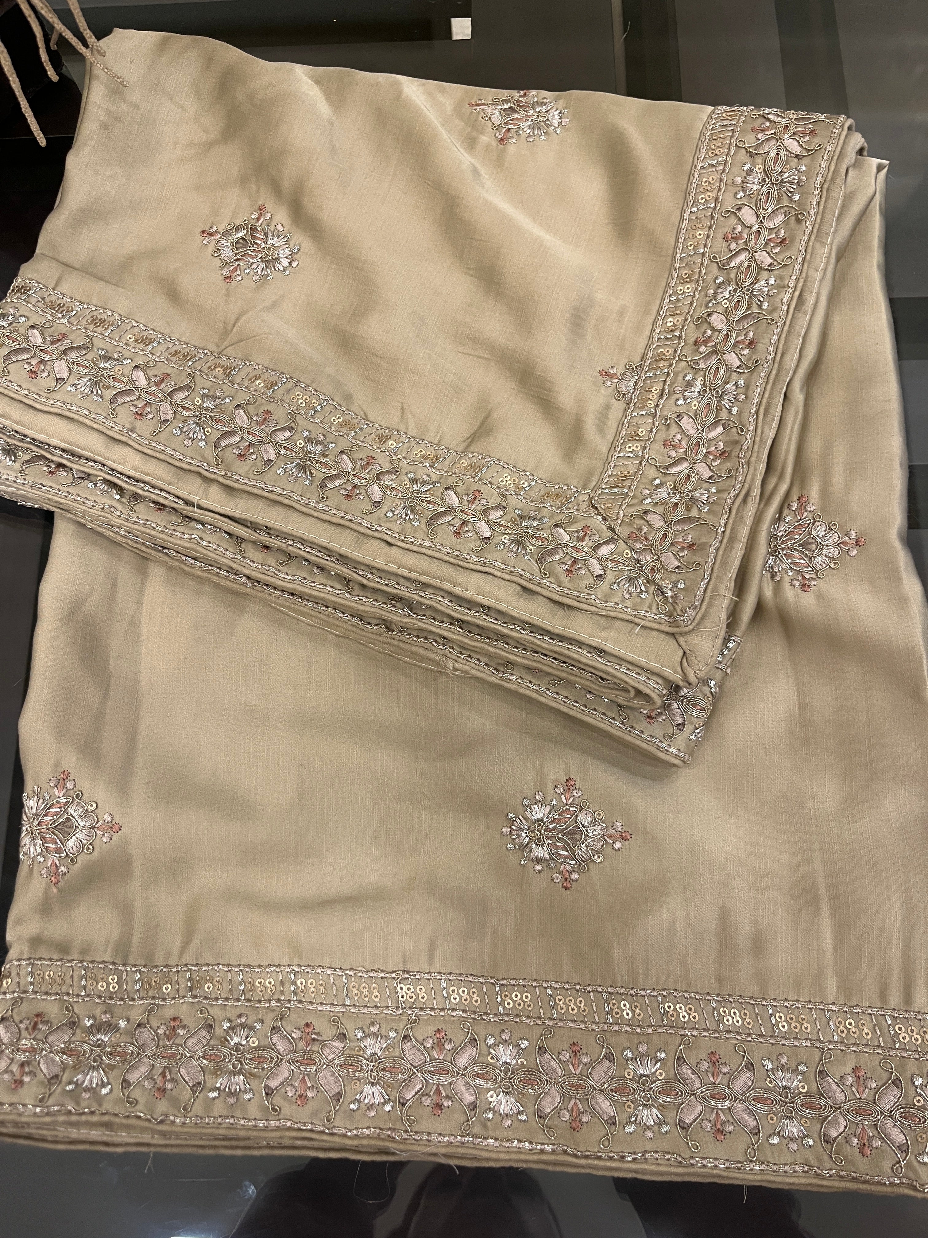 Silk Stole(Dupatta) For Sherwani For Wedding Purpose