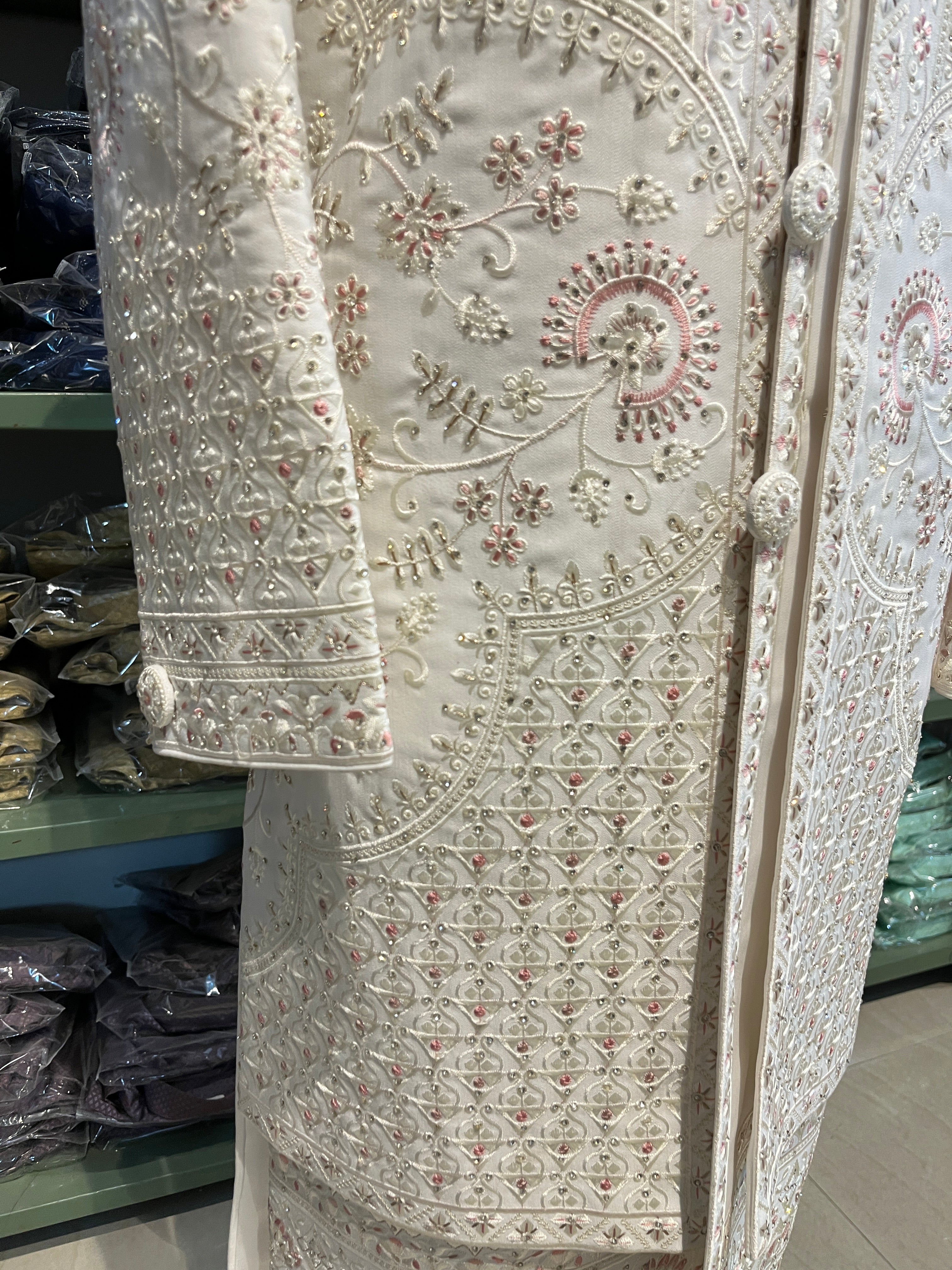 Men's Wedding Sherwani | groom outfit | Indowestern sherwani for men