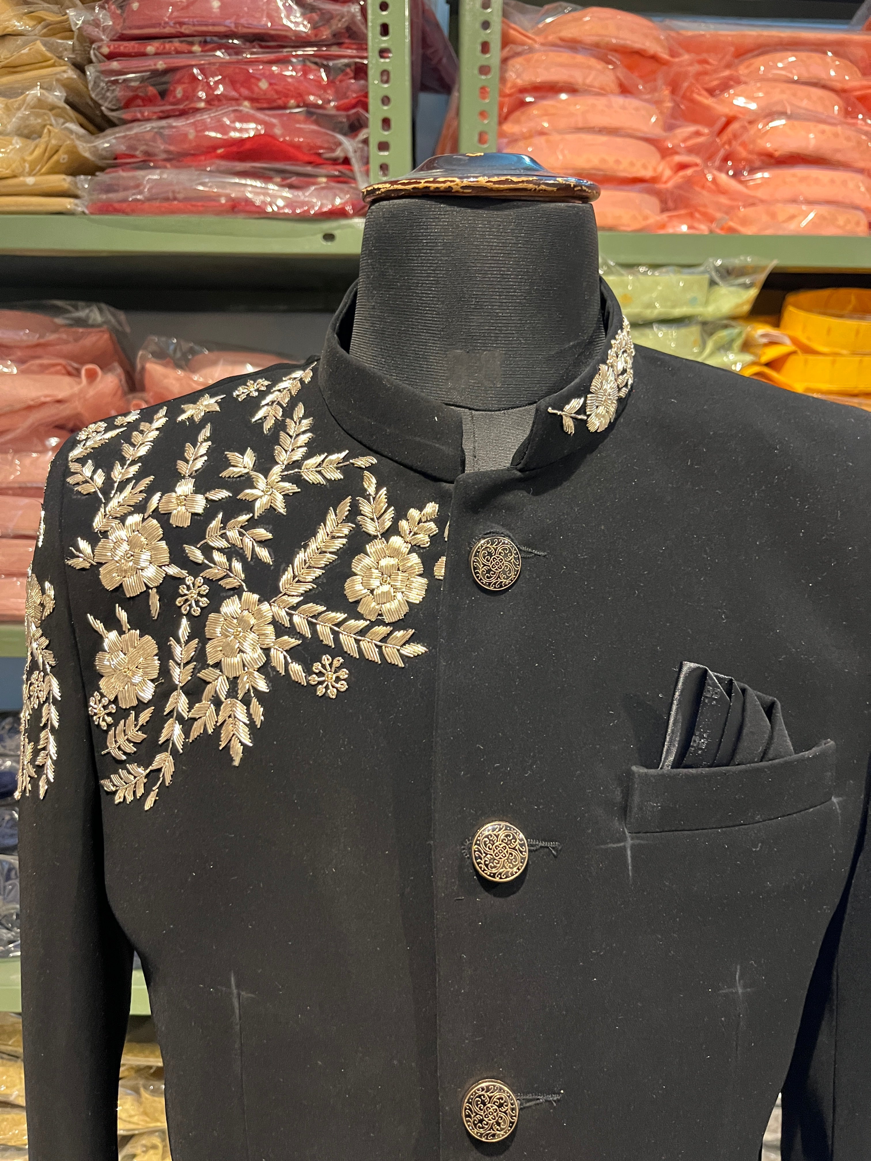 Men's Handwork Indo Western | Achkan | Bandgala | Groom and Groomsmen Outfit