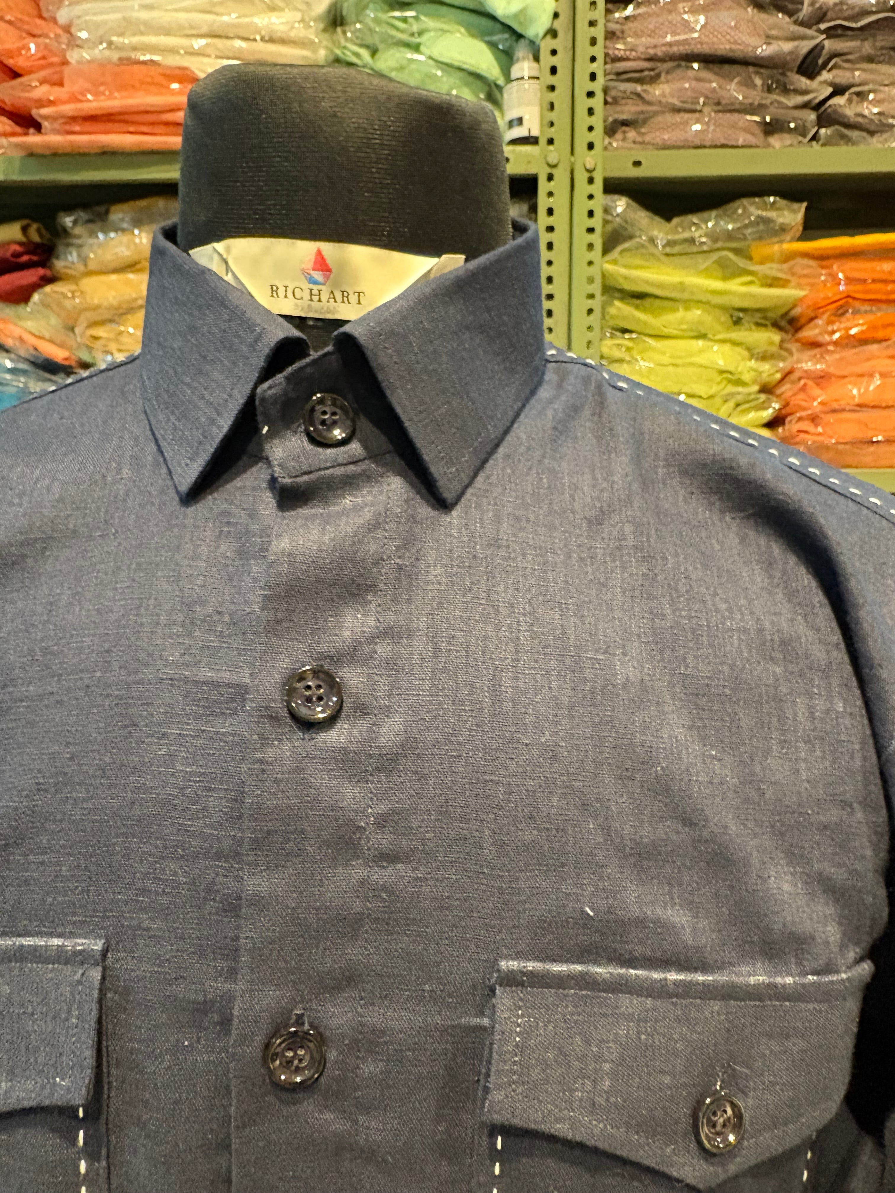 Linen Safari shirts for men |  summer wedding outfit for men | resort wear | beach wear | beach wedding outfit