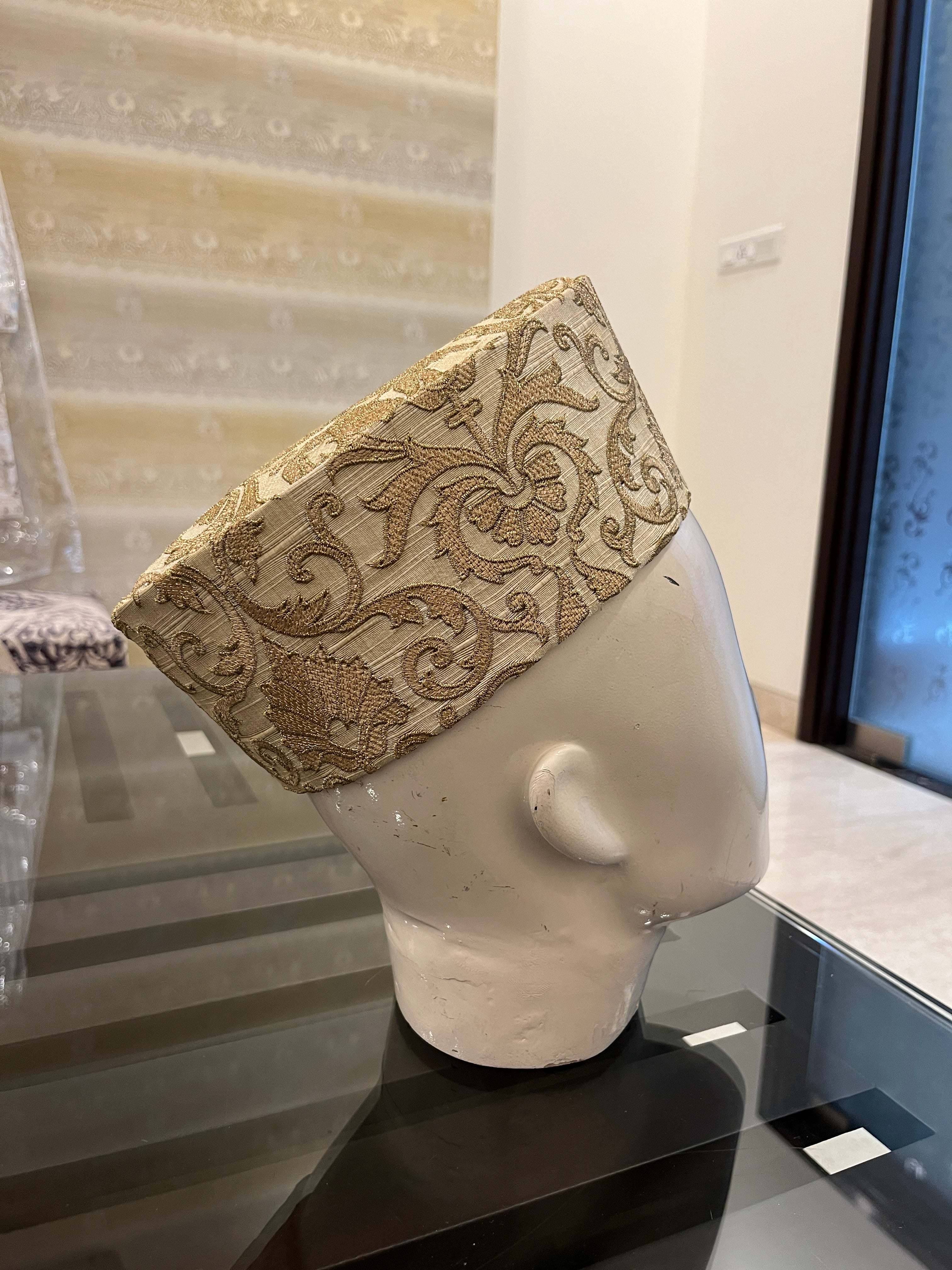 African Kente Kufi Hat, Kofi Hat, Ankara Cap, African Men Hat, Choir, History Month Men Accessory