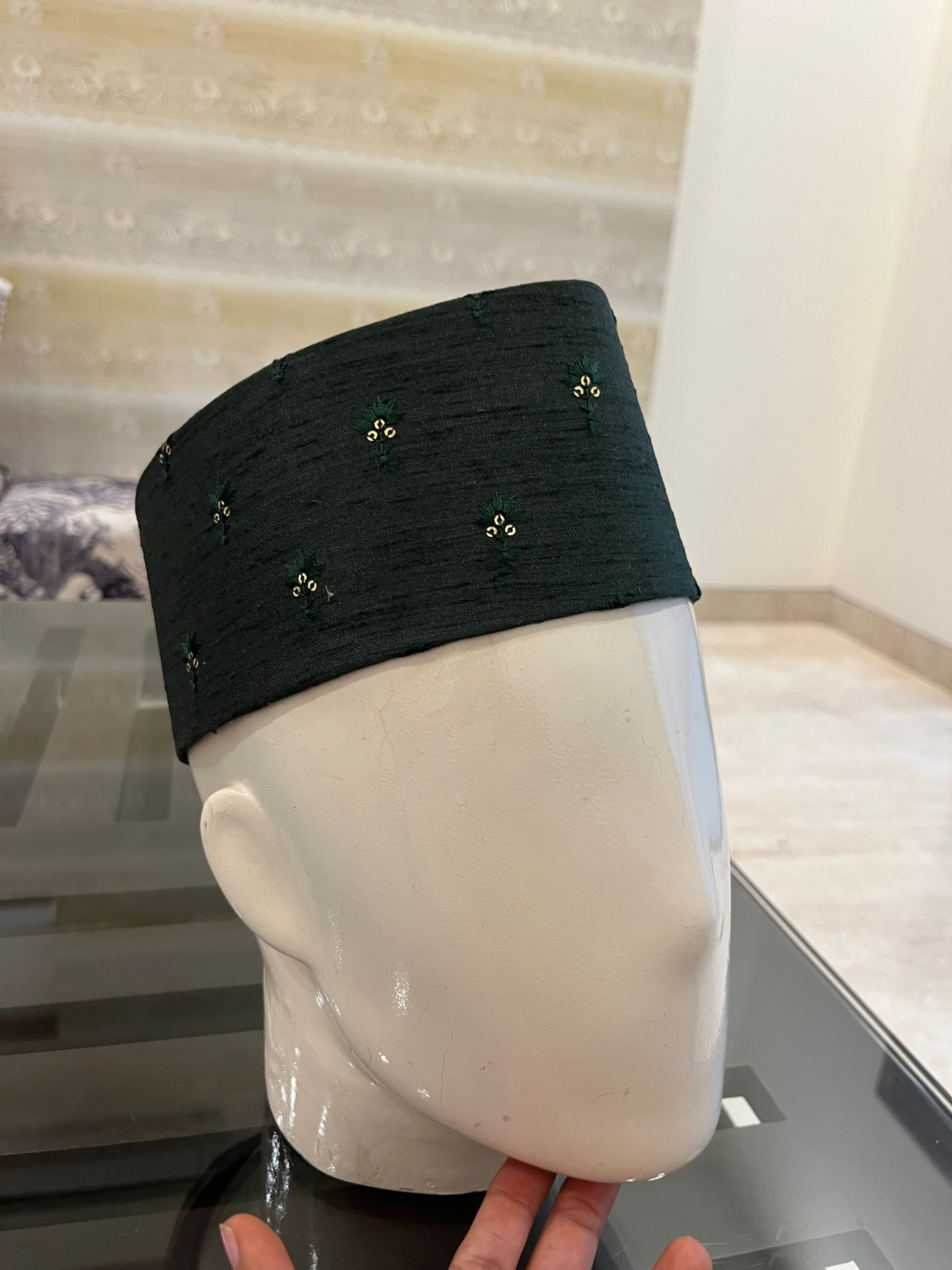 African Kente Kufi Hat, Kofi Hat, Ankara Cap, African Men Hat, Choir, History Month Men Accessory