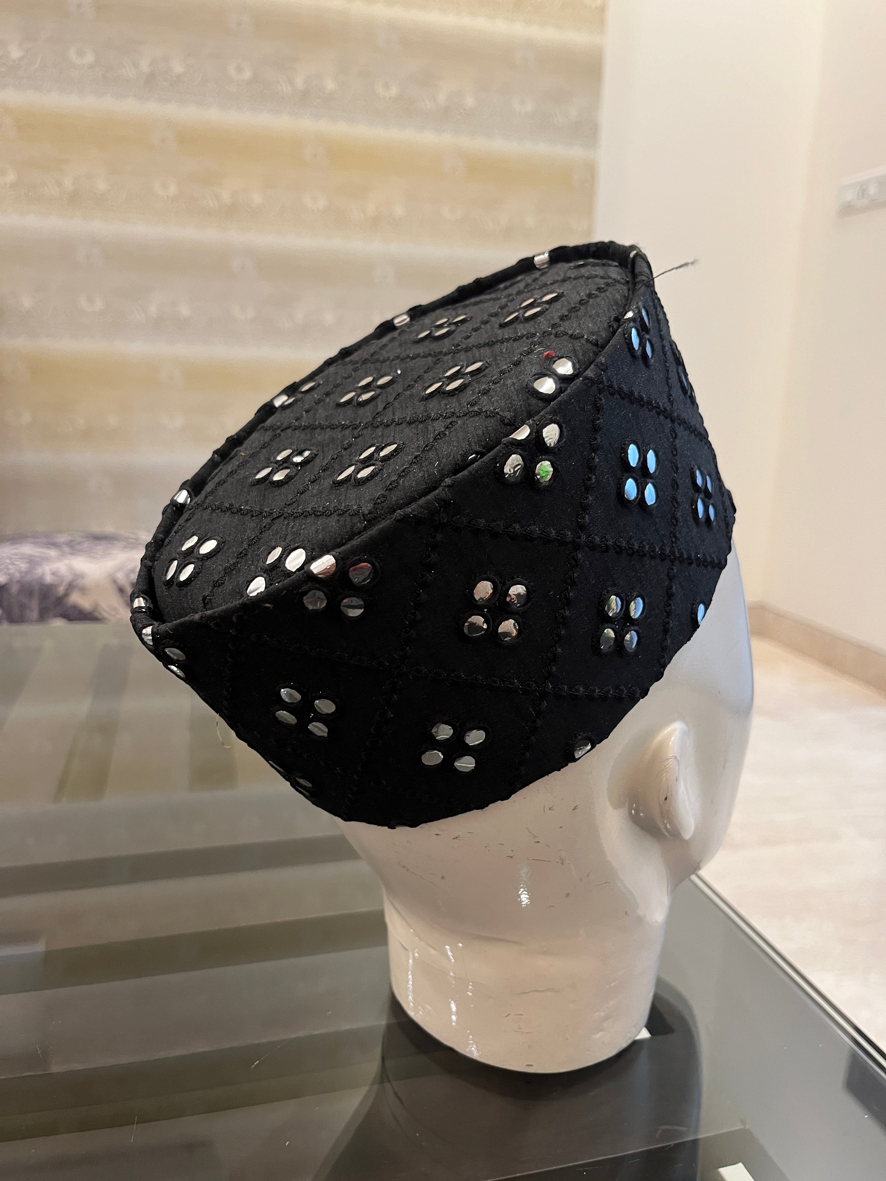 African Kente Kufi Hat, Kofi Hat, Ankara Cap, African Men Hat, Choir, History Month Men Accessory