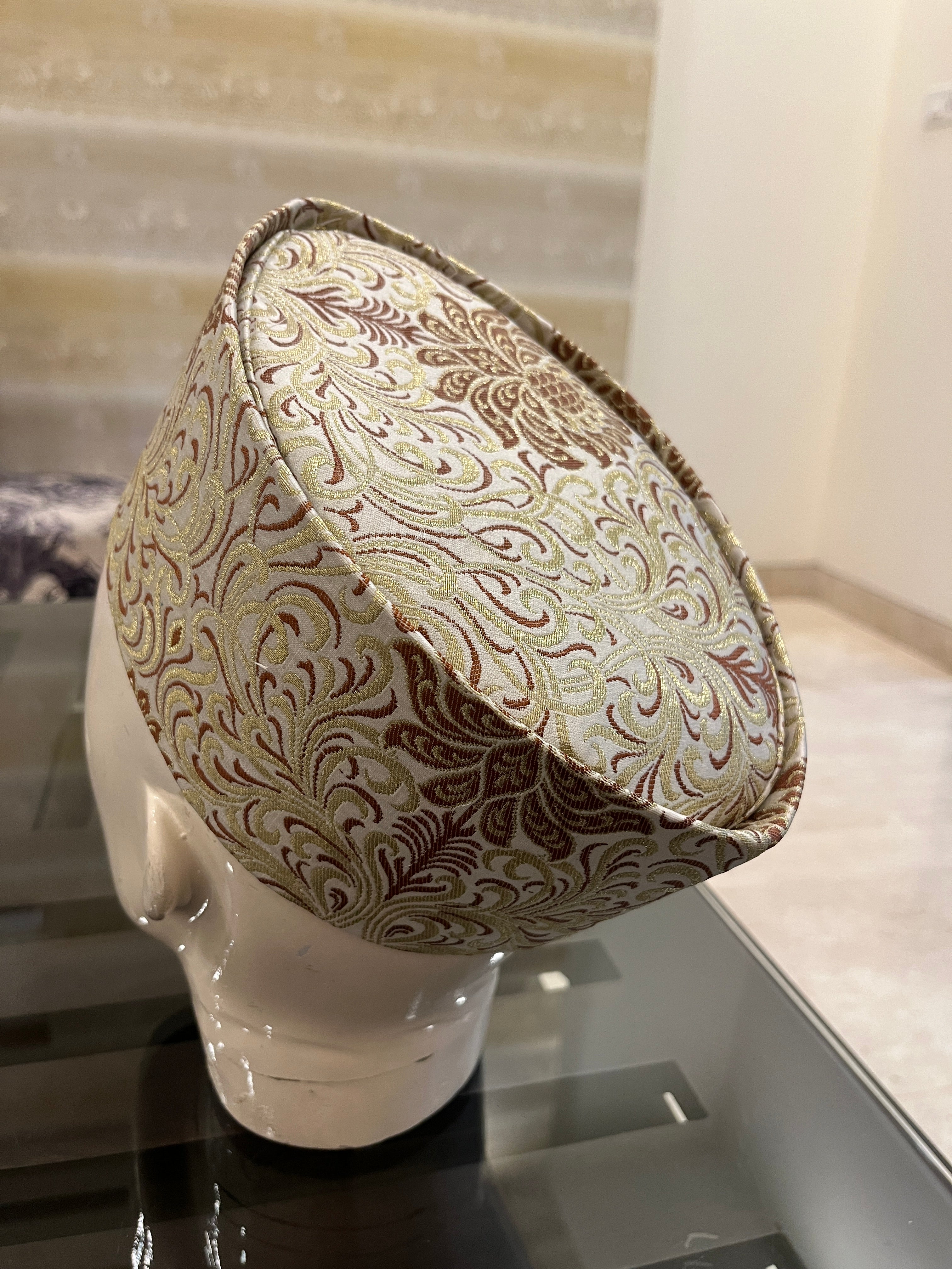 African Kente Kufi Hat, Kofi Hat, Ankara Cap, African Men Hat, Choir, History Month Men Accessory