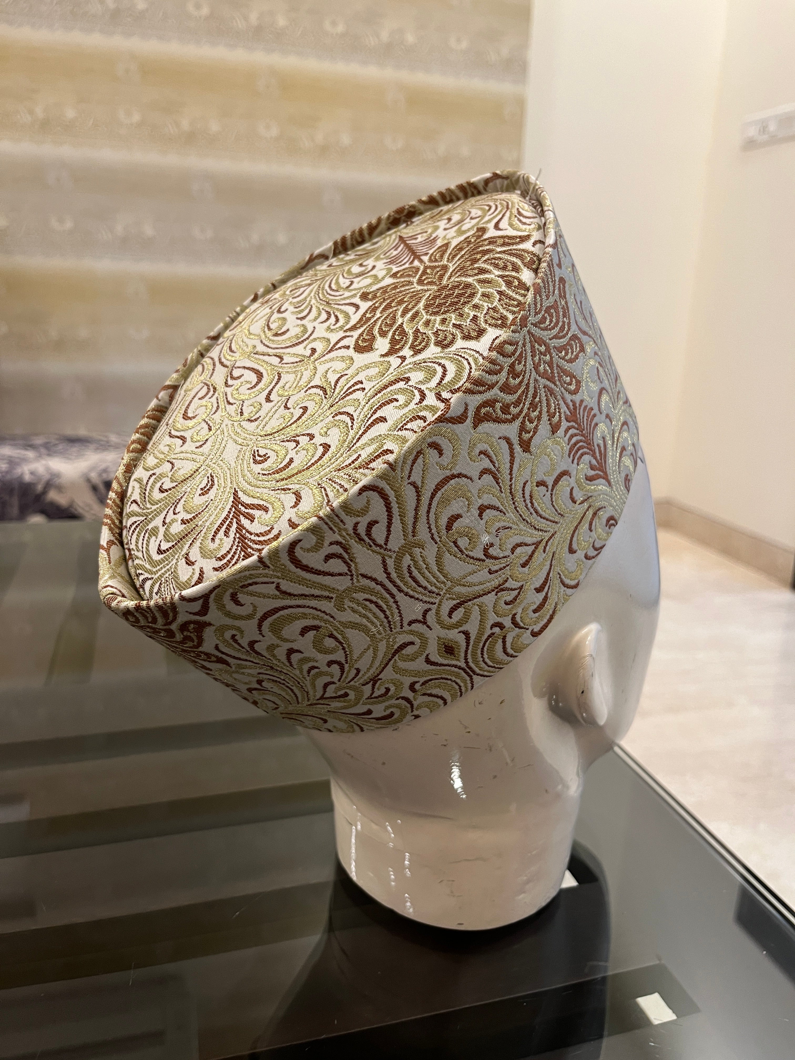 African Kente Kufi Hat, Kofi Hat, Ankara Cap, African Men Hat, Choir, History Month Men Accessory