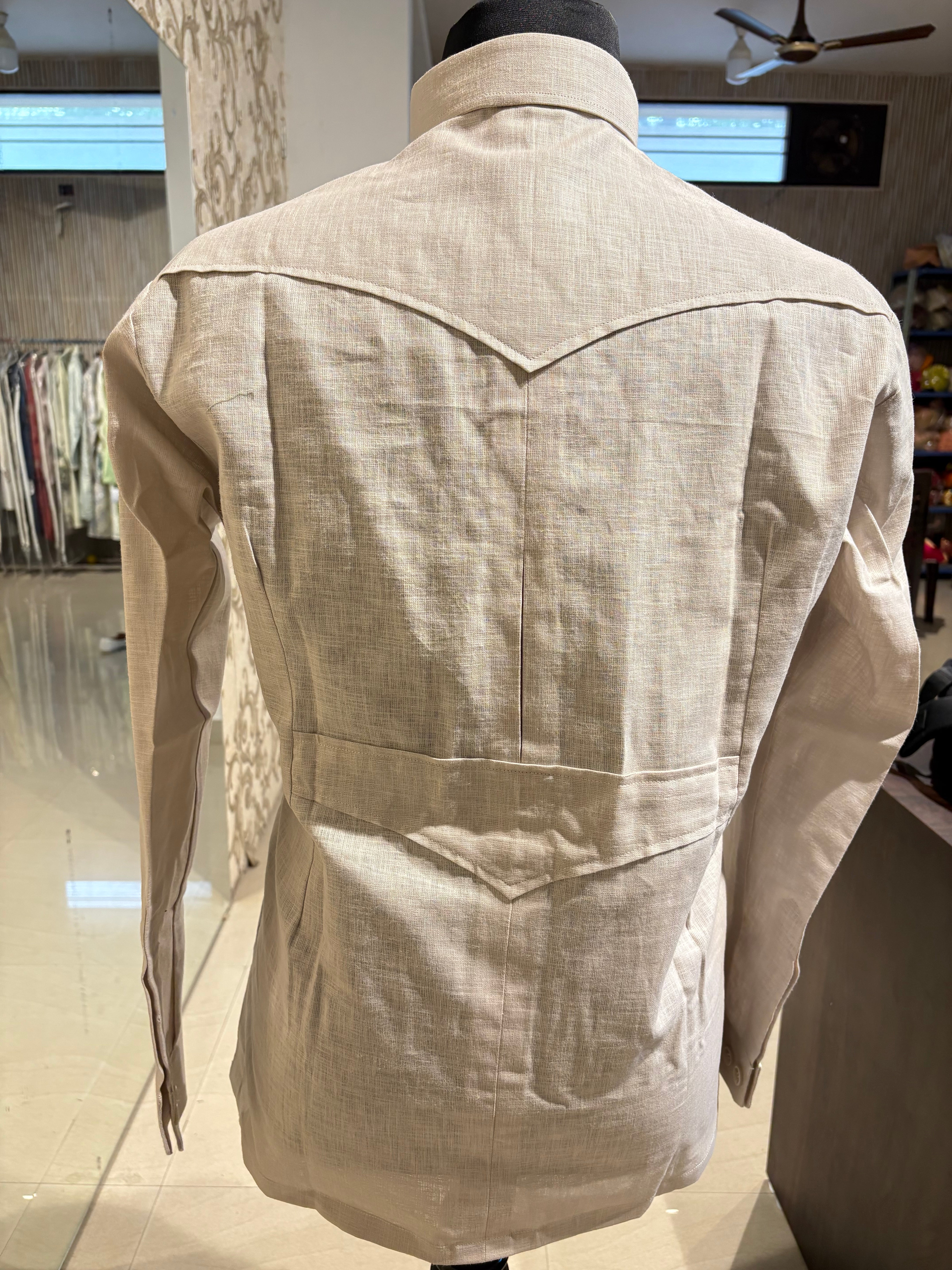 Linen Safari shirts for men |  summer wedding outfit for men | resort wear | beach wear | beach wedding outfit