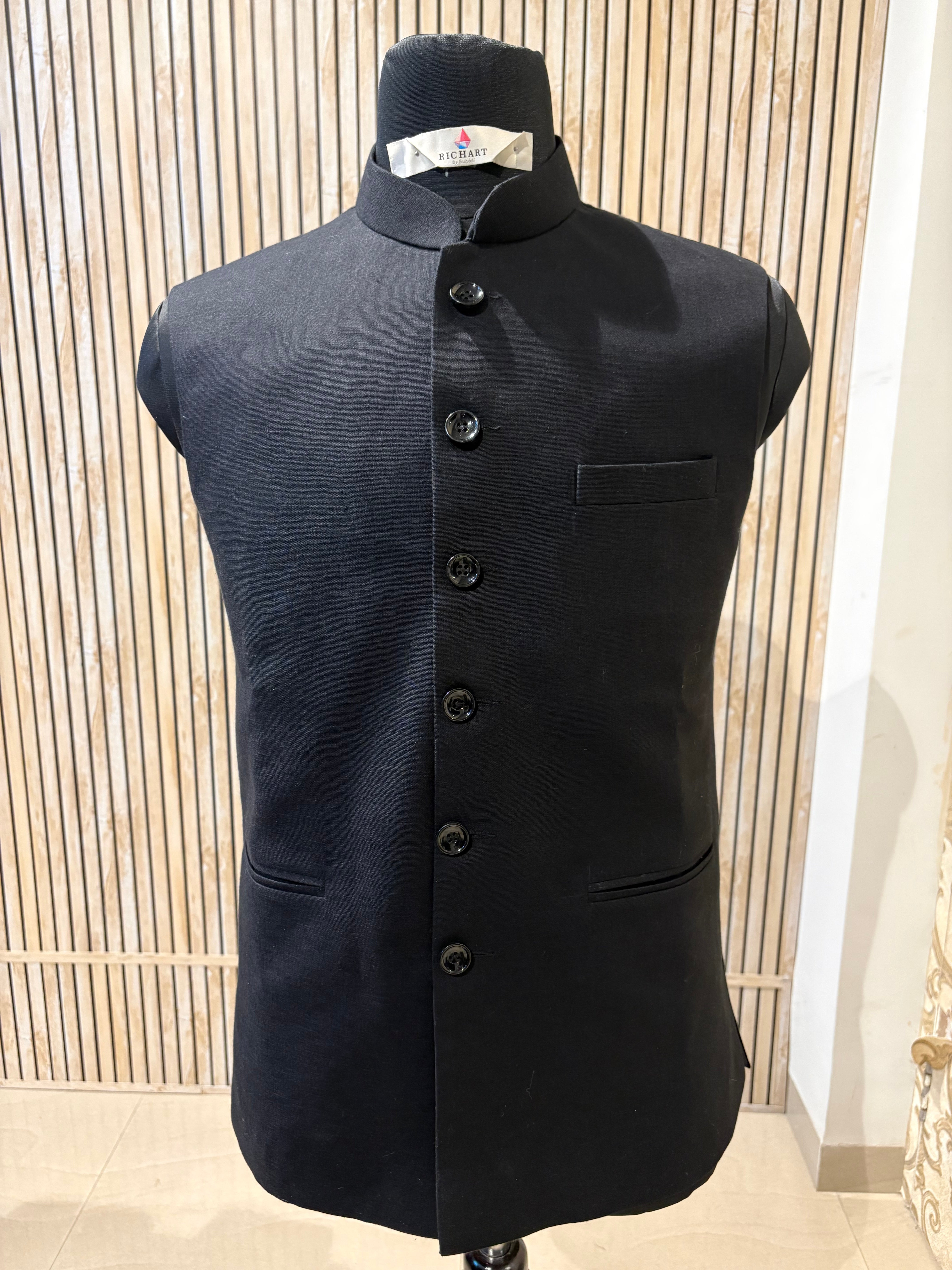 Plain Linen Nehru Jacket For Men | modi jacket | Summer outfit for wedding and festivals