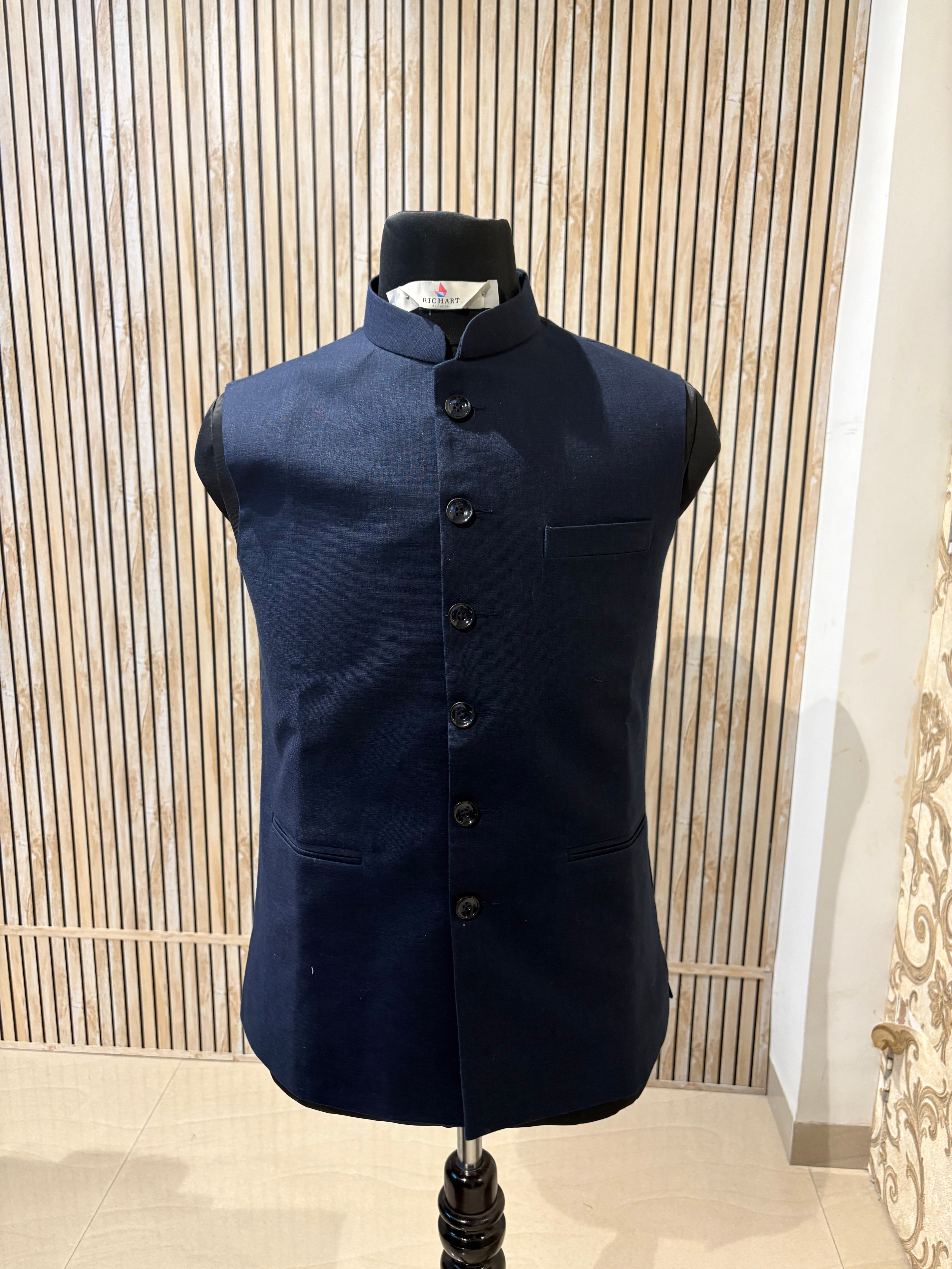 Plain Linen Nehru Jacket For Men | modi jacket | Summer outfit for wedding and festivals