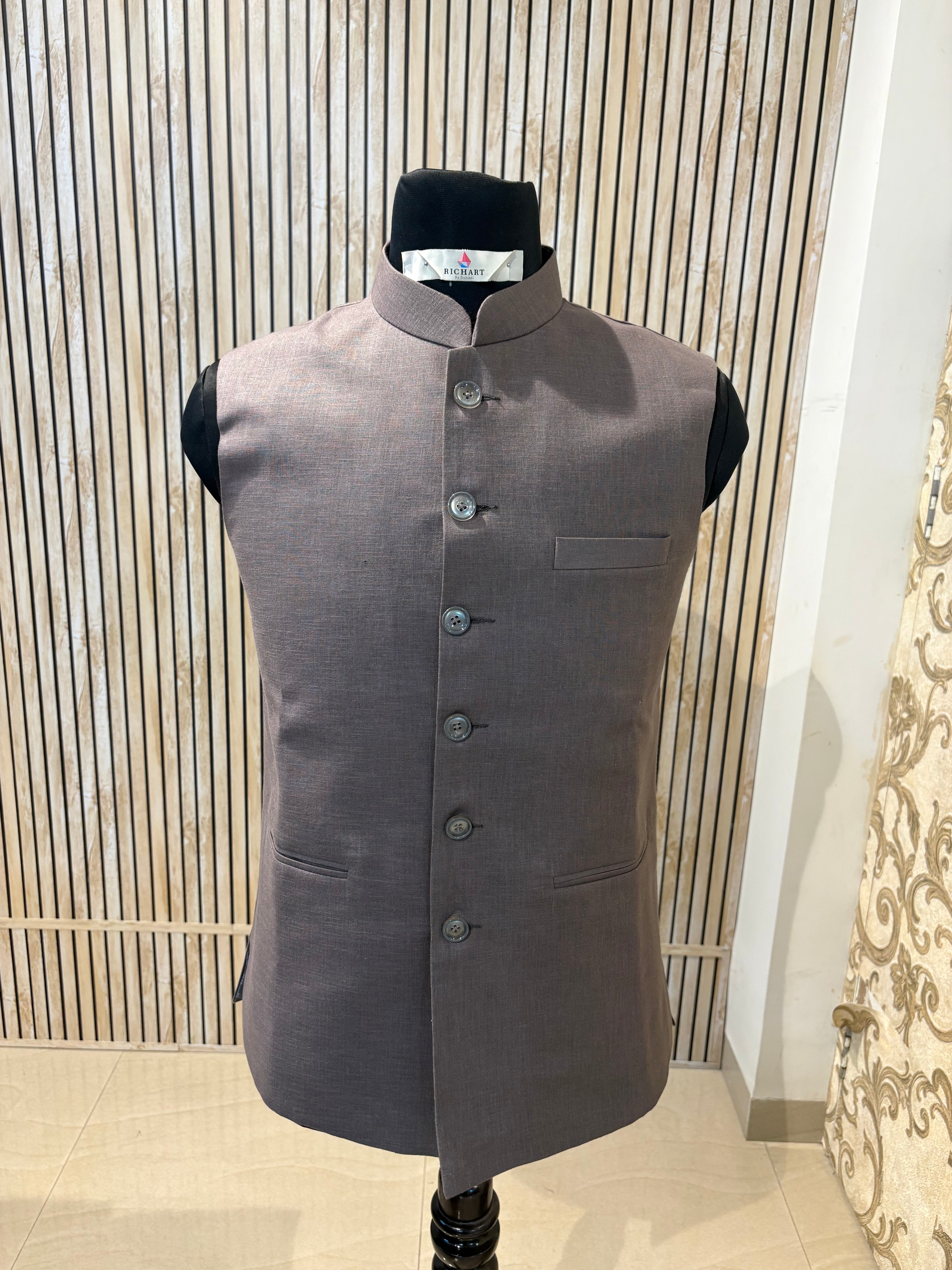 Plain Linen Nehru Jacket For Men | modi jacket | Summer outfit for wedding and festivals