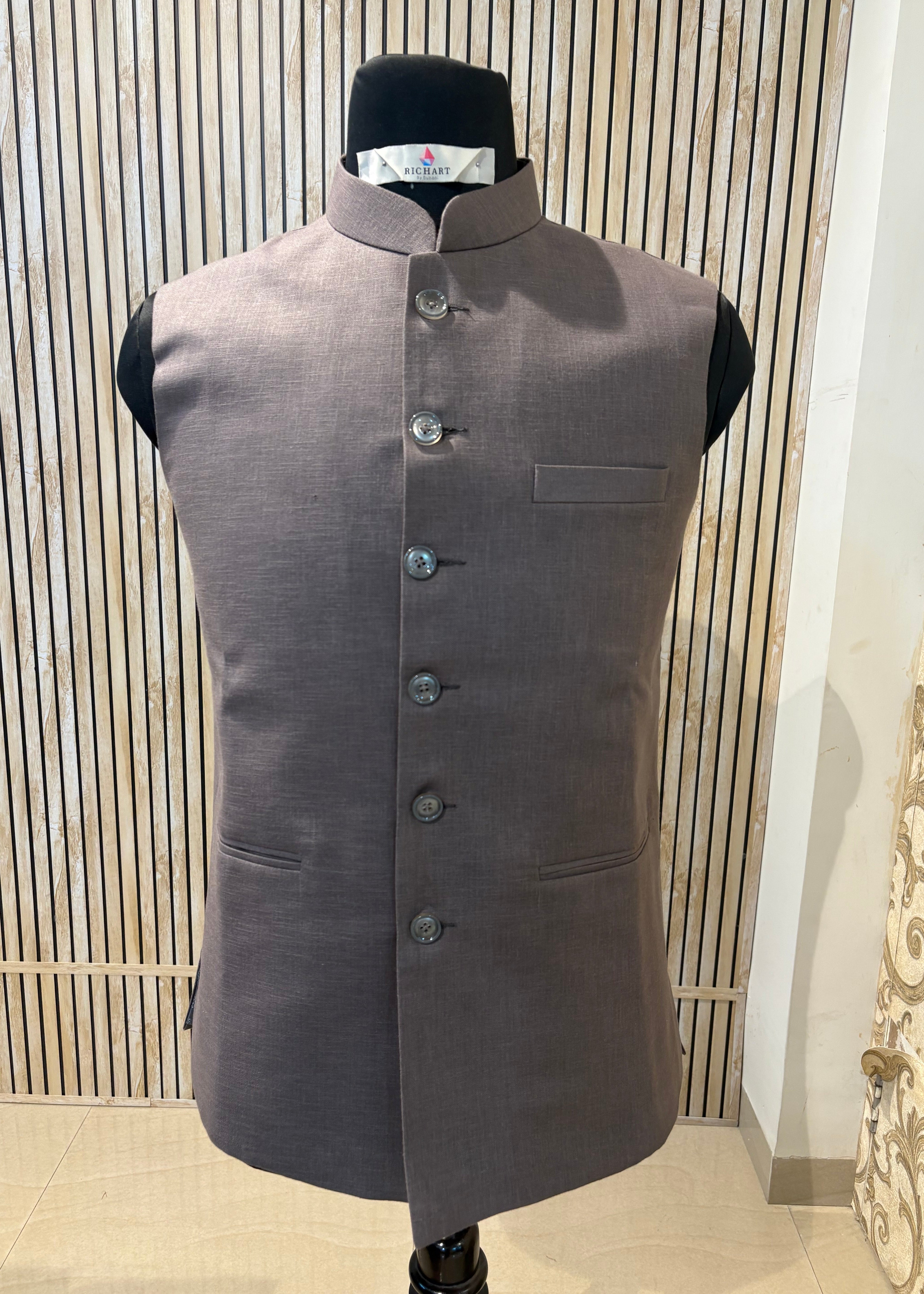 Plain Linen Nehru Jacket For Men | modi jacket | Summer outfit for wedding and festivals