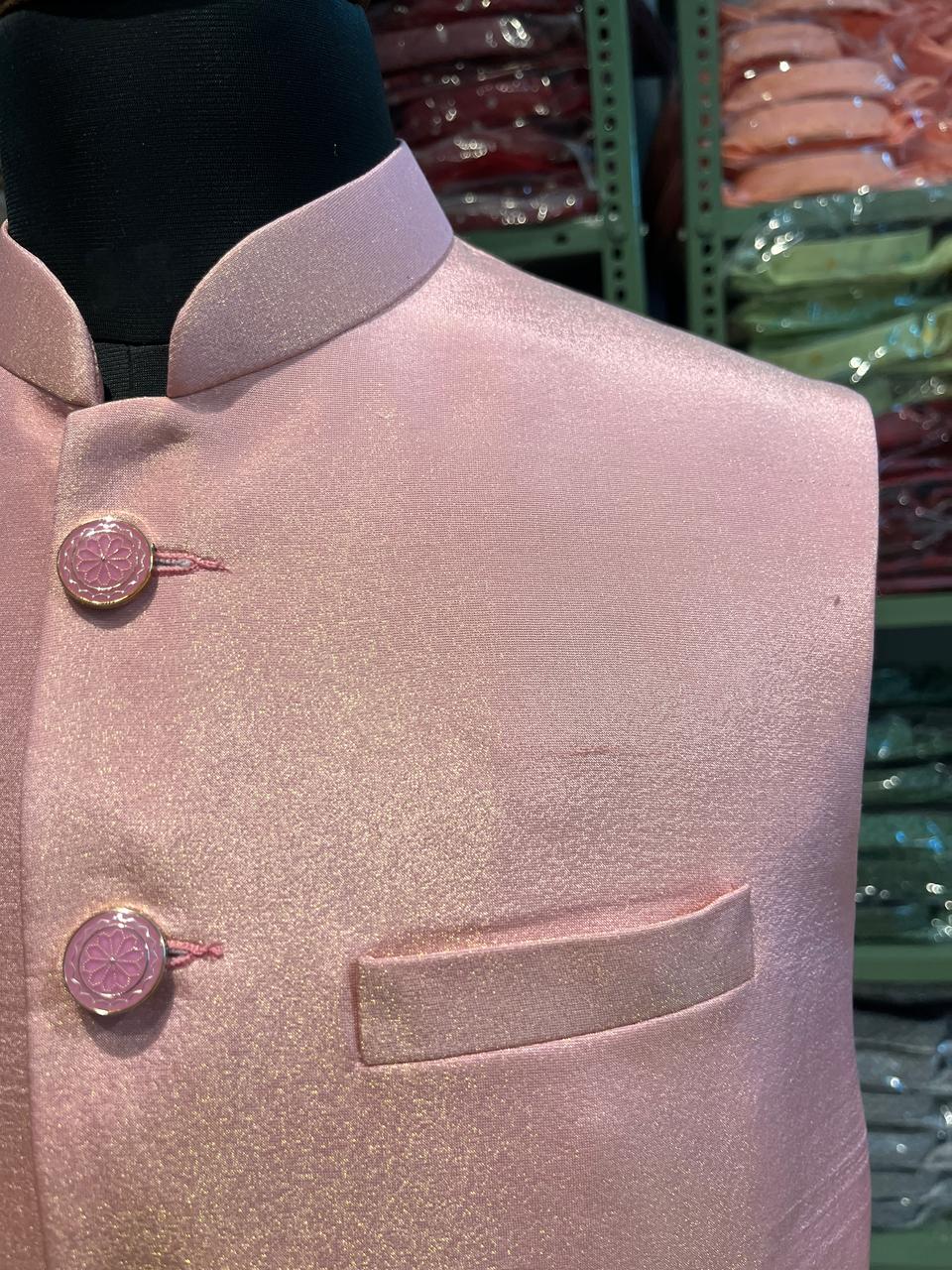 Silk Fabric Nehru Jacket For Men | Modi Jacket | Indian wedding wear outfits | waistcoat | kurta jacket