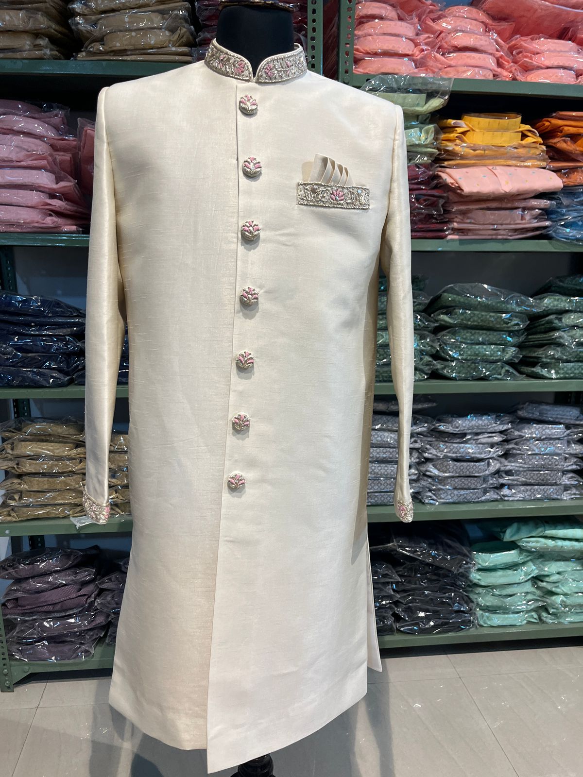 Men's Wedding Sherwani | groom outfit | Indowestern sherwani for men