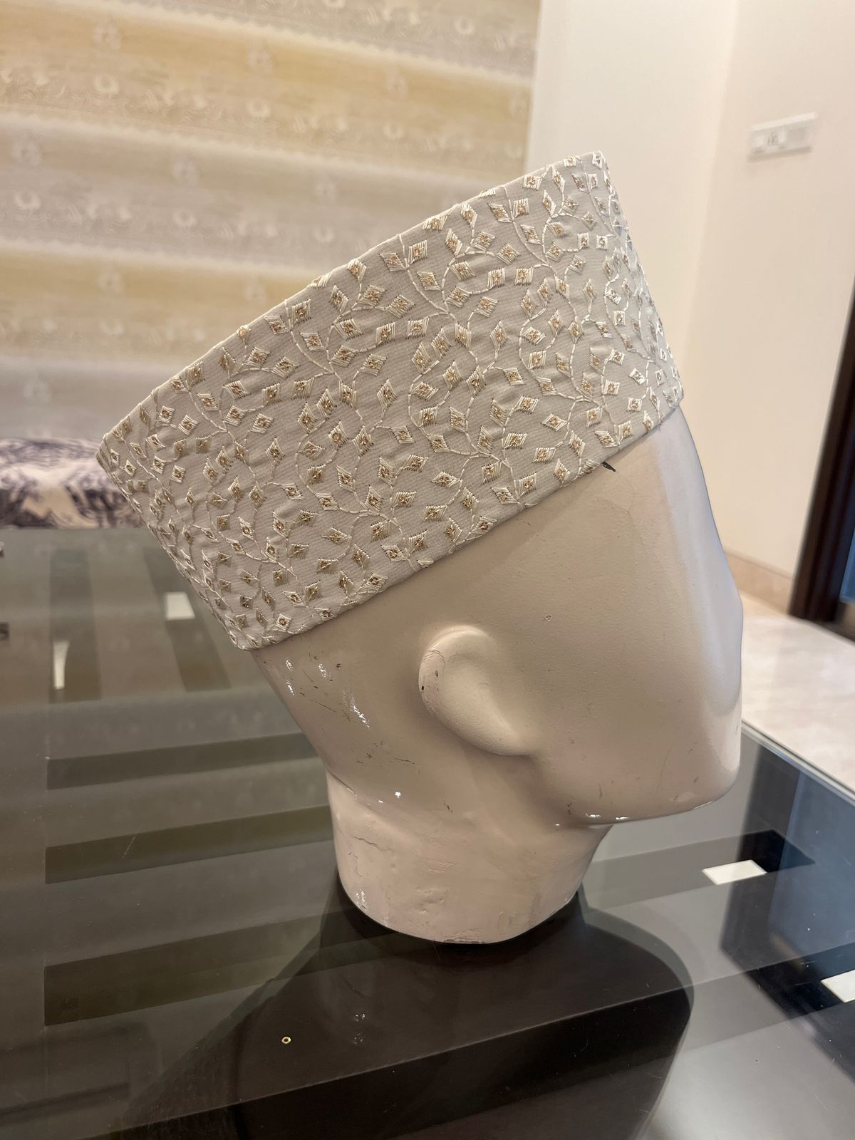 African Kente Kufi Hat, Kofi Hat, Ankara Cap, African Men Hat, Choir, White History Month Men Accessory