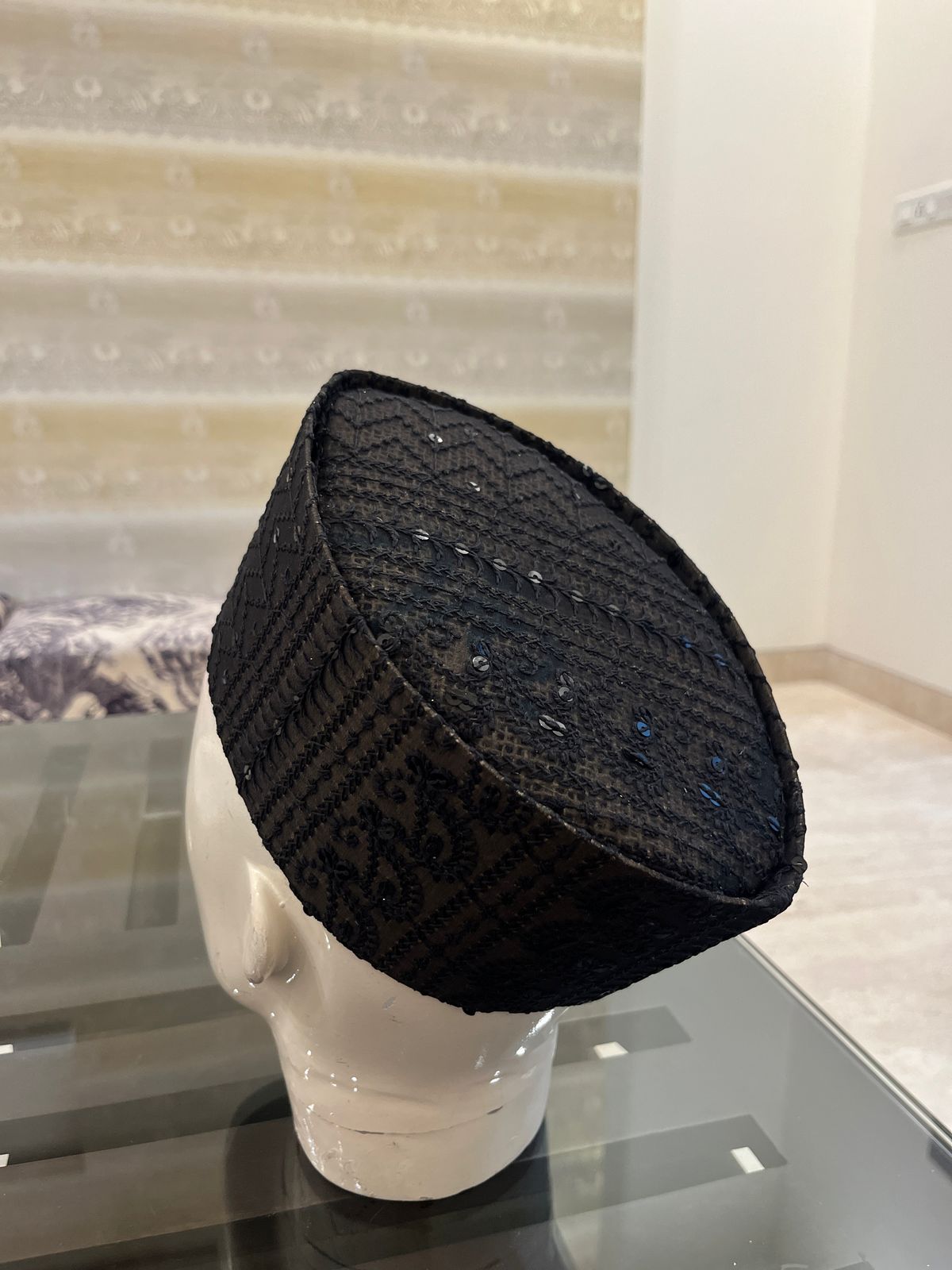 African Kente Kufi Hat, Kofi Hat, Ankara Cap, African Men Hat, Choir, History Month Men Accessory