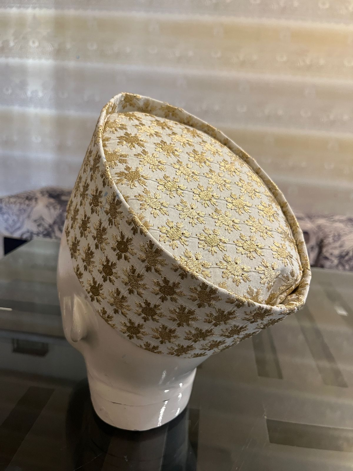 African Kente Kufi Hat, Kofi Hat, Ankara Cap, African Men Hat, Choir, History Month Men Accessory