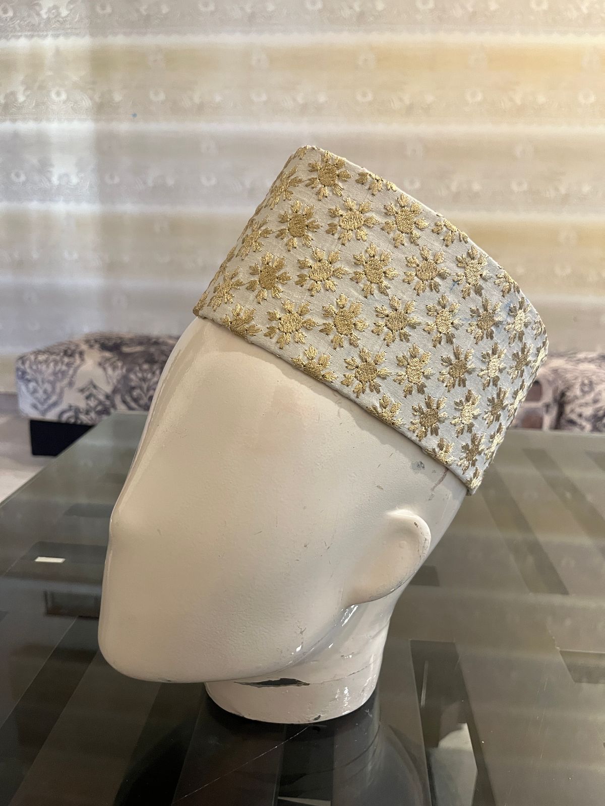 African Kente Kufi Hat, Kofi Hat, Ankara Cap, African Men Hat, Choir, History Month Men Accessory