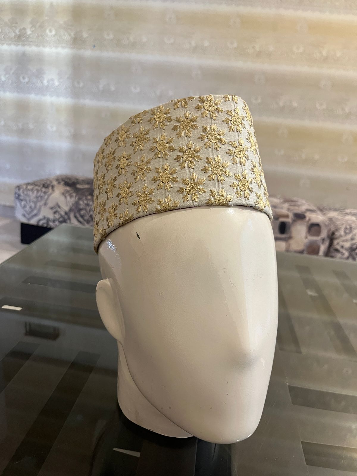 African Kente Kufi Hat, Kofi Hat, Ankara Cap, African Men Hat, Choir, History Month Men Accessory