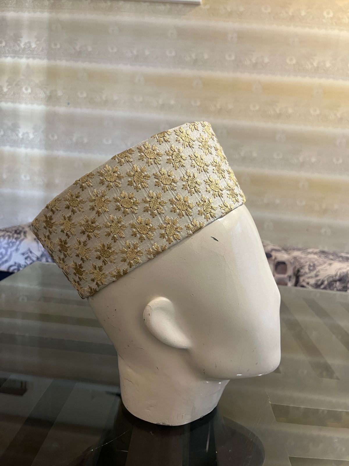 African Kente Kufi Hat, Kofi Hat, Ankara Cap, African Men Hat, Choir, History Month Men Accessory