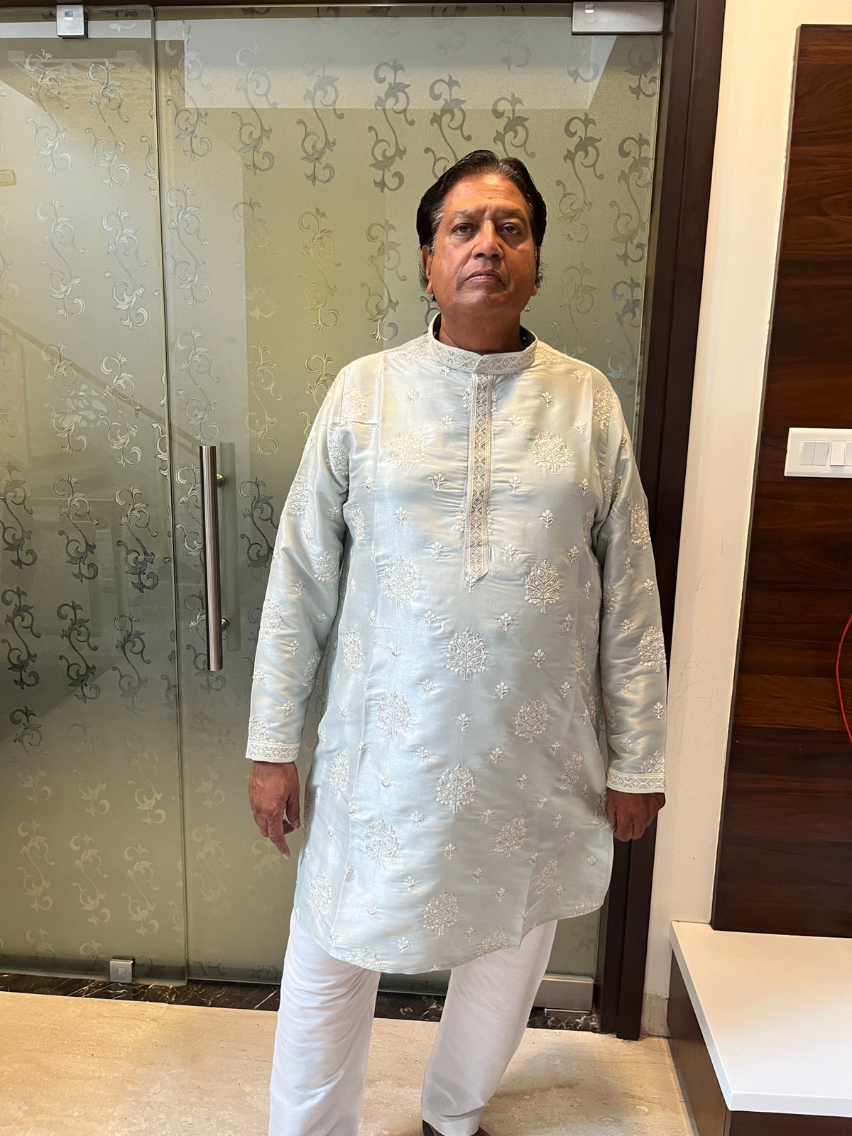 Handwork Mens Kurta & Pants Set | Festive Outfit for men | Groom or Groomsmen outfit