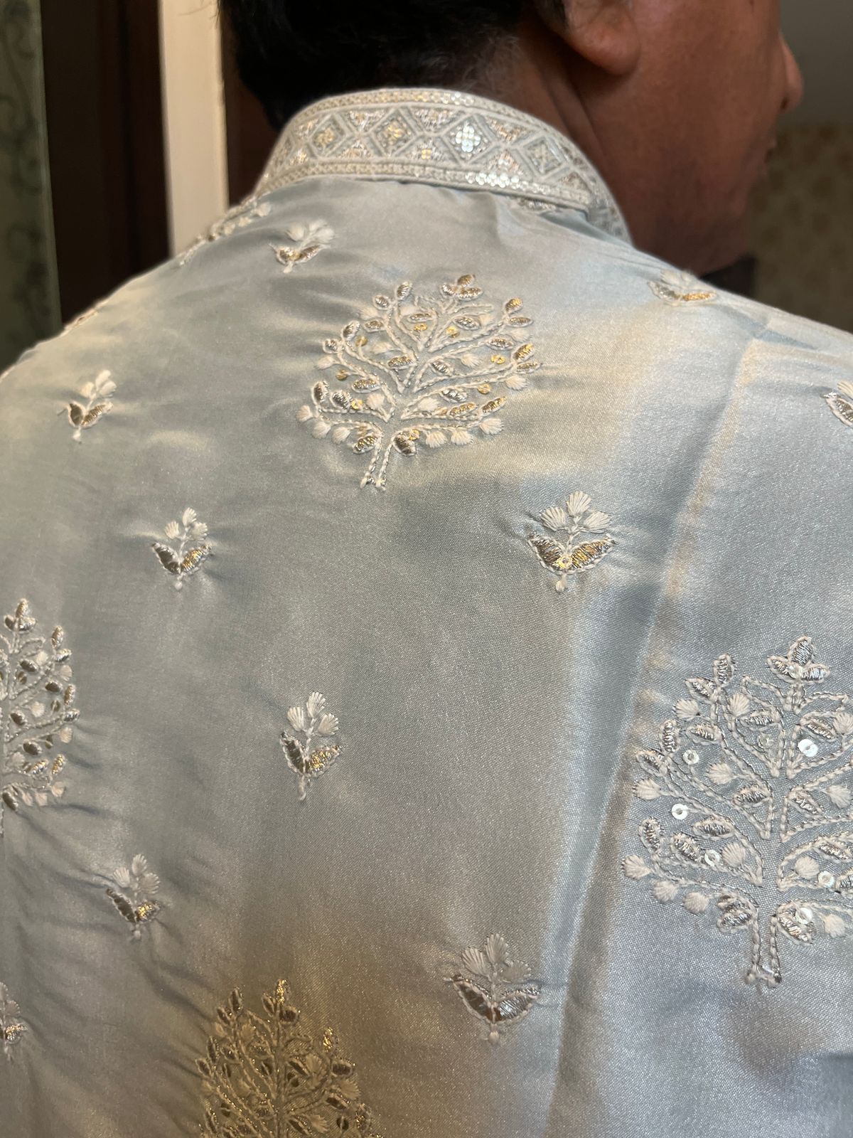 Handwork Mens Kurta & Pants Set | Festive Outfit for men | Groom or Groomsmen outfit